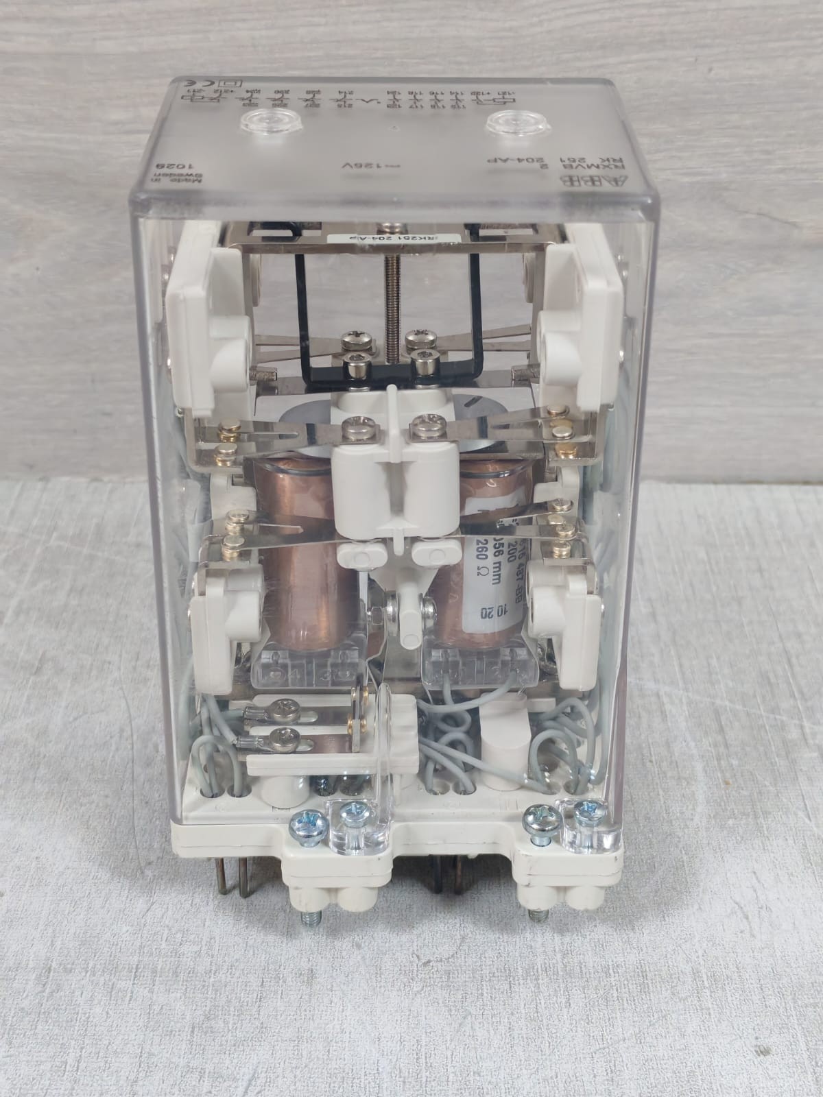 ABB RK-251-204 ABB RXMVB 2 RK 251 204-AP BISTABLE RELAY 125V 9
