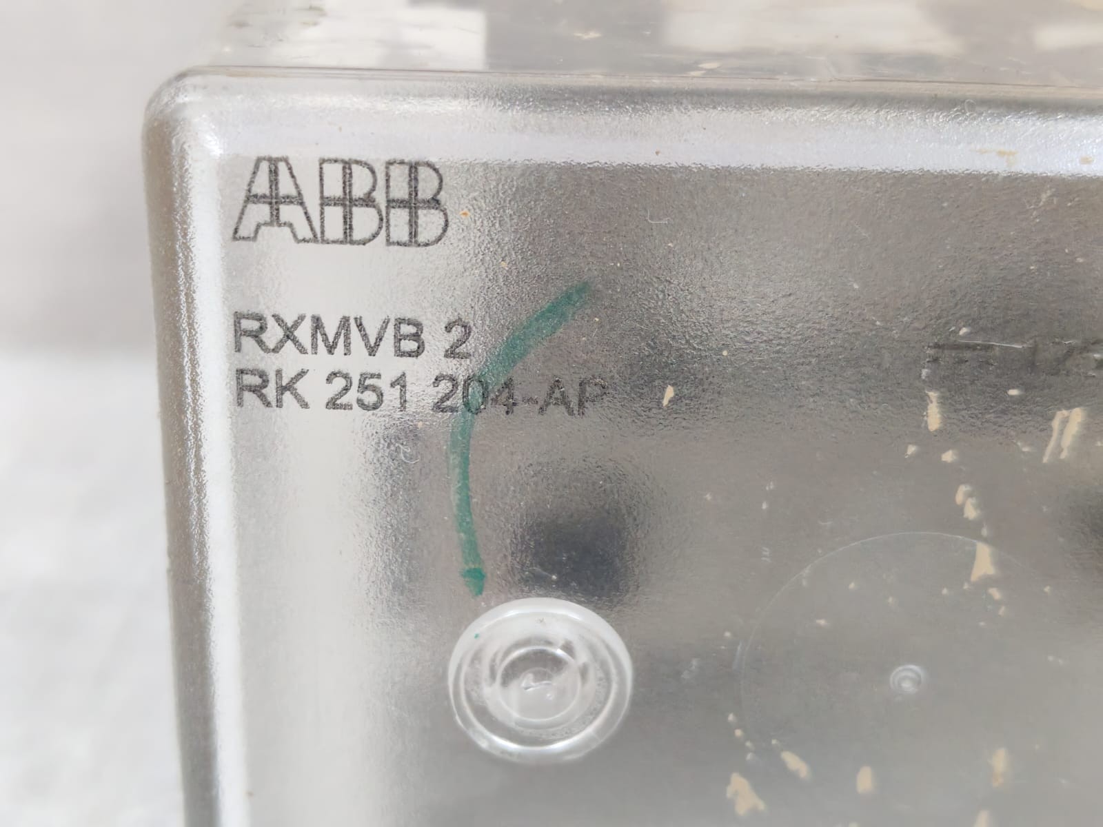 ABB RK-251-204 ABB RXMVB 2 RK 251 204-AP BISTABLE RELAY 125V 2