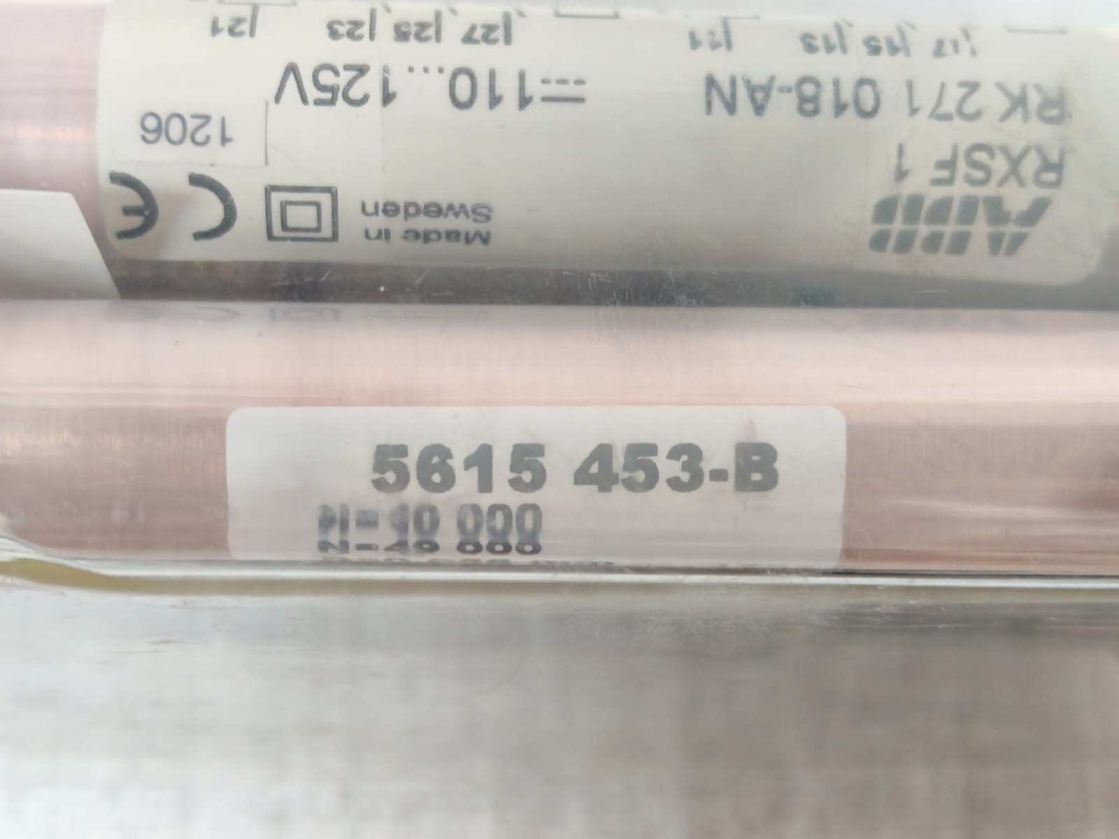 ABB RELAY-110 ABB RXSF 1 RK271 018-AN CONTROL RELAY 110-125V 6