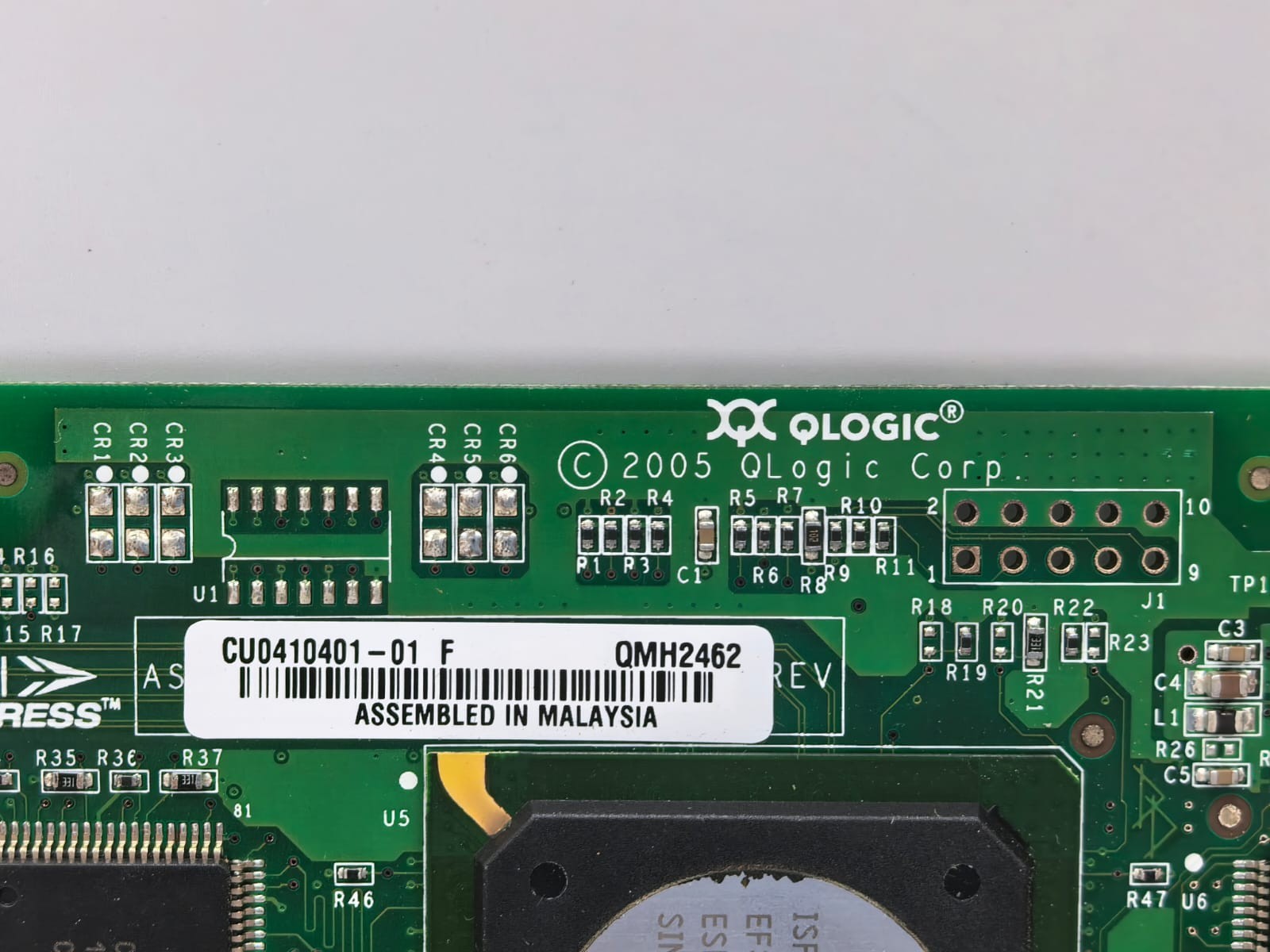 HP HP-404986 HP 404986-001 QLOGIC CU0410401-01 F 4-GB DUAL-PORT FIBRE CHANNEL CO-405920-001 3