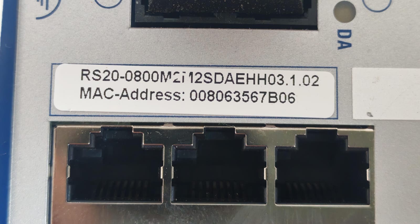 Hirschmann RS20-0800M2MSDAEHH03.1.02 HIRSCHMANN RS20 / RS20-0800M2MSDAEHH03.1.02 RAIL SWITCH 7