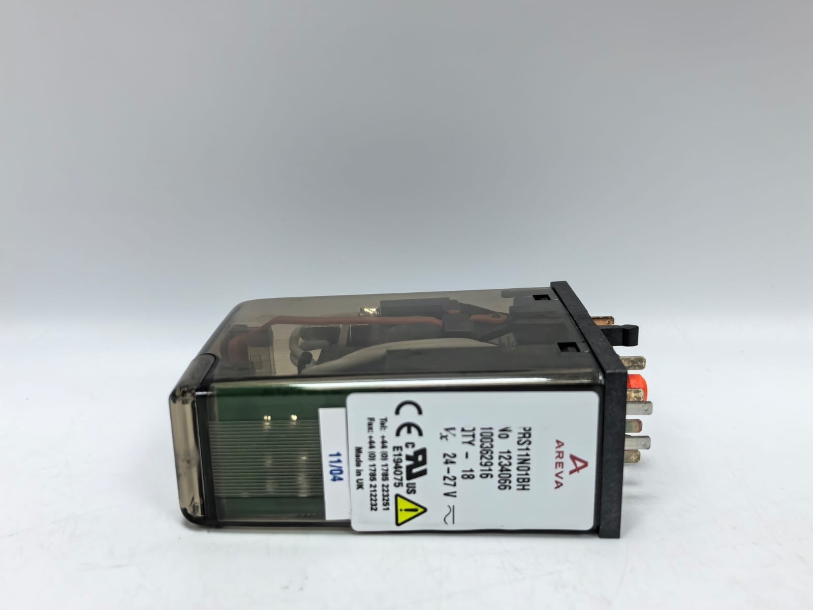 Areva PRS11N01BH AREVA PRS11N01BH PRIMA AUXILIARY RELAY 3