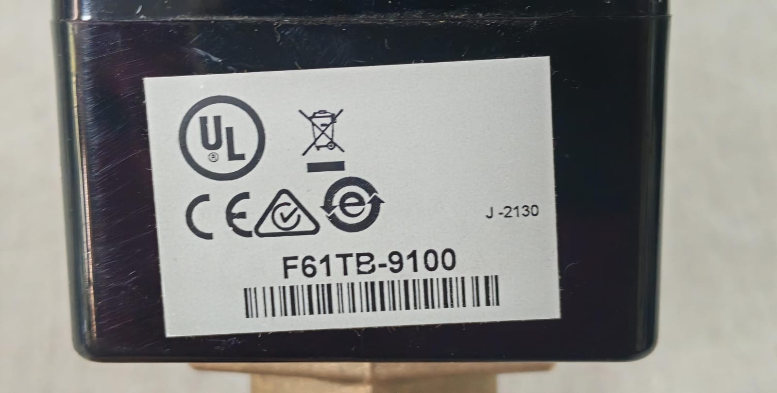 Johnson Controls F61TB-9100 JOHNSON CONTROLS F61TB-9100 LIQUID FLOW SWITCH 8
