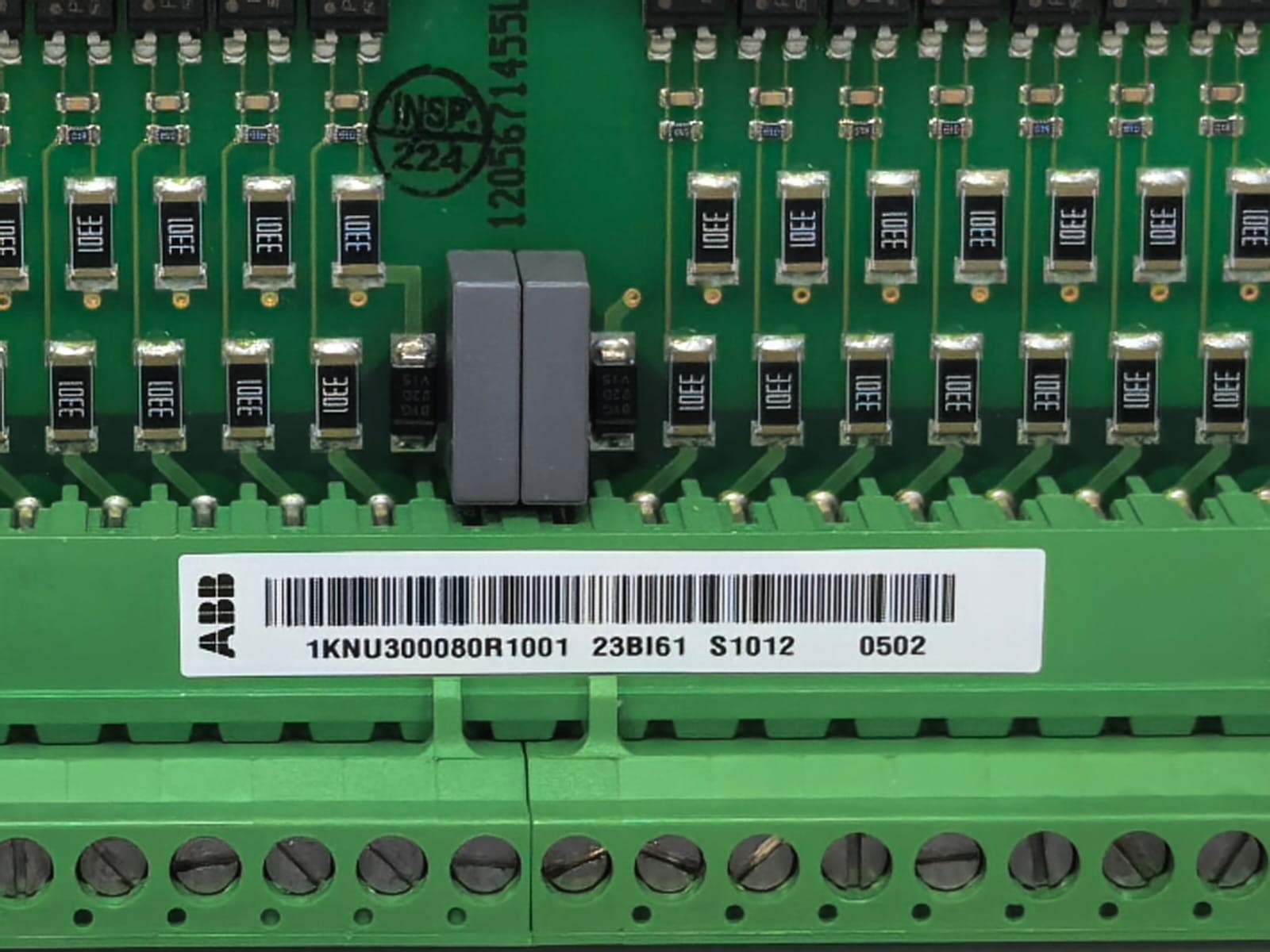 ABB 1KNU300080R1001 ABB 1KNU300080R1001 23BI61 PCB BOARD 4