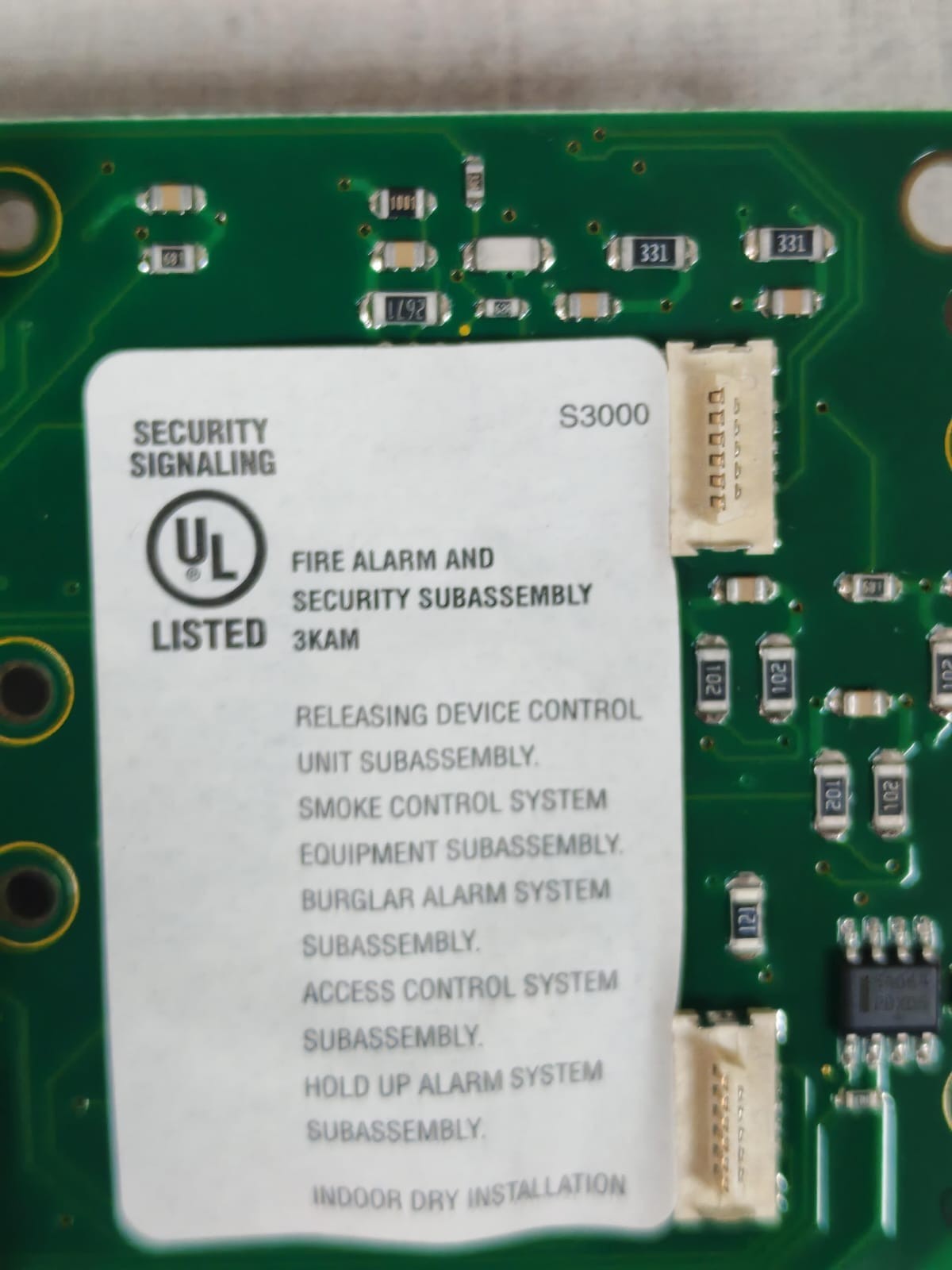 EDWARDS EST 3-FIBMB2 EDWARDS EST 3-FIBMB2 2990058 REV.01 W/ 140418 REV.A FIBER OPTIC COMM. INTERFACE 7