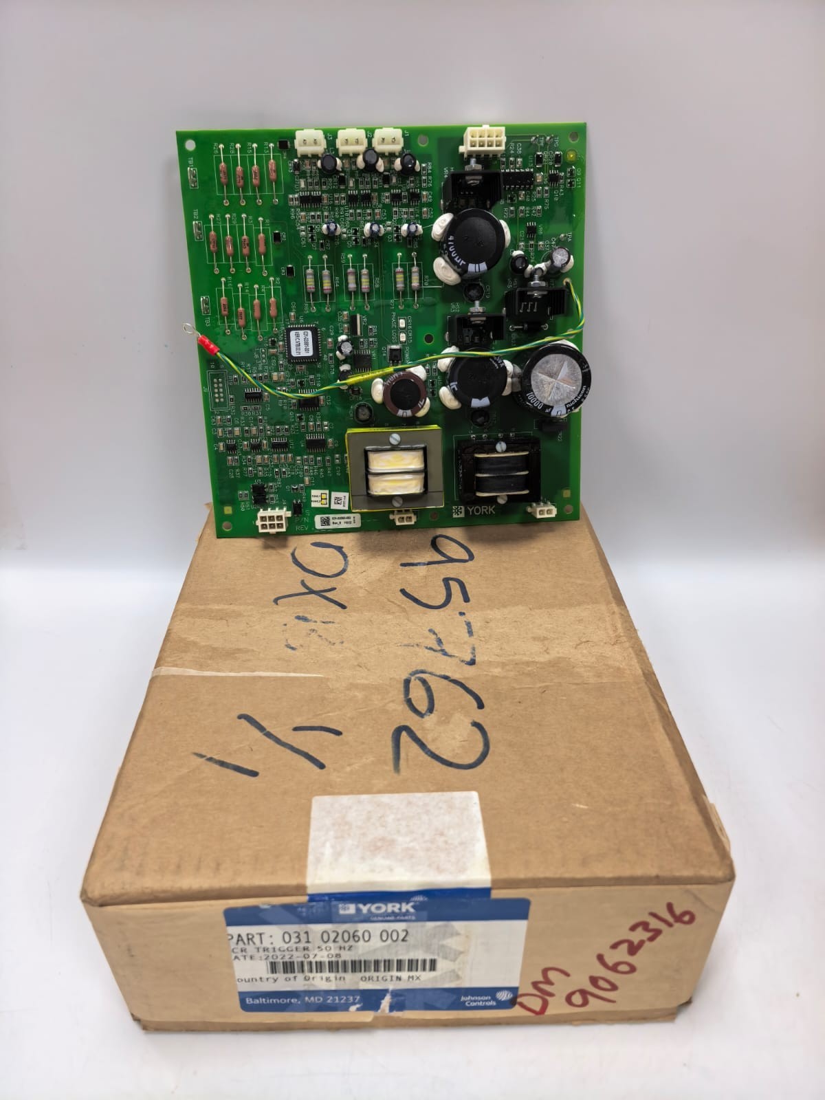 YORK 031 02060 002 SCR TRIGGER BOARD