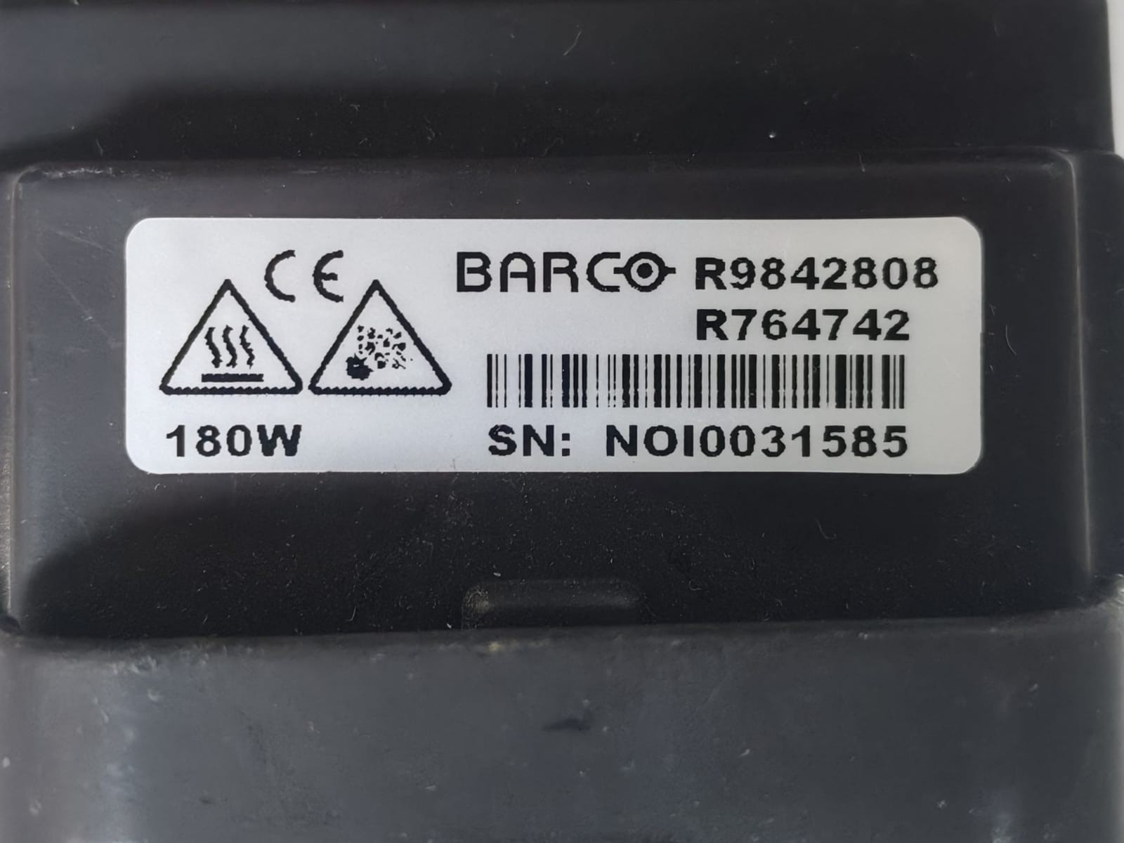 Barco R9842808 BARCO R9842808 / R764742 PROJECTOR LAMP MODULE 180 WATTS 2