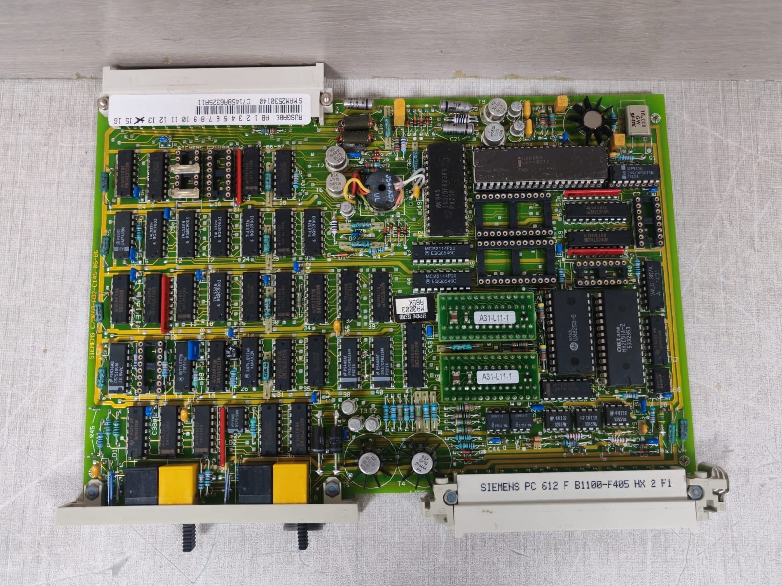 Siemens C71458-A6325-A11 SIEMENS C71458-A6325-A11 TRANSCEIVER MODULE SINAUT 8 SYSTEM 4