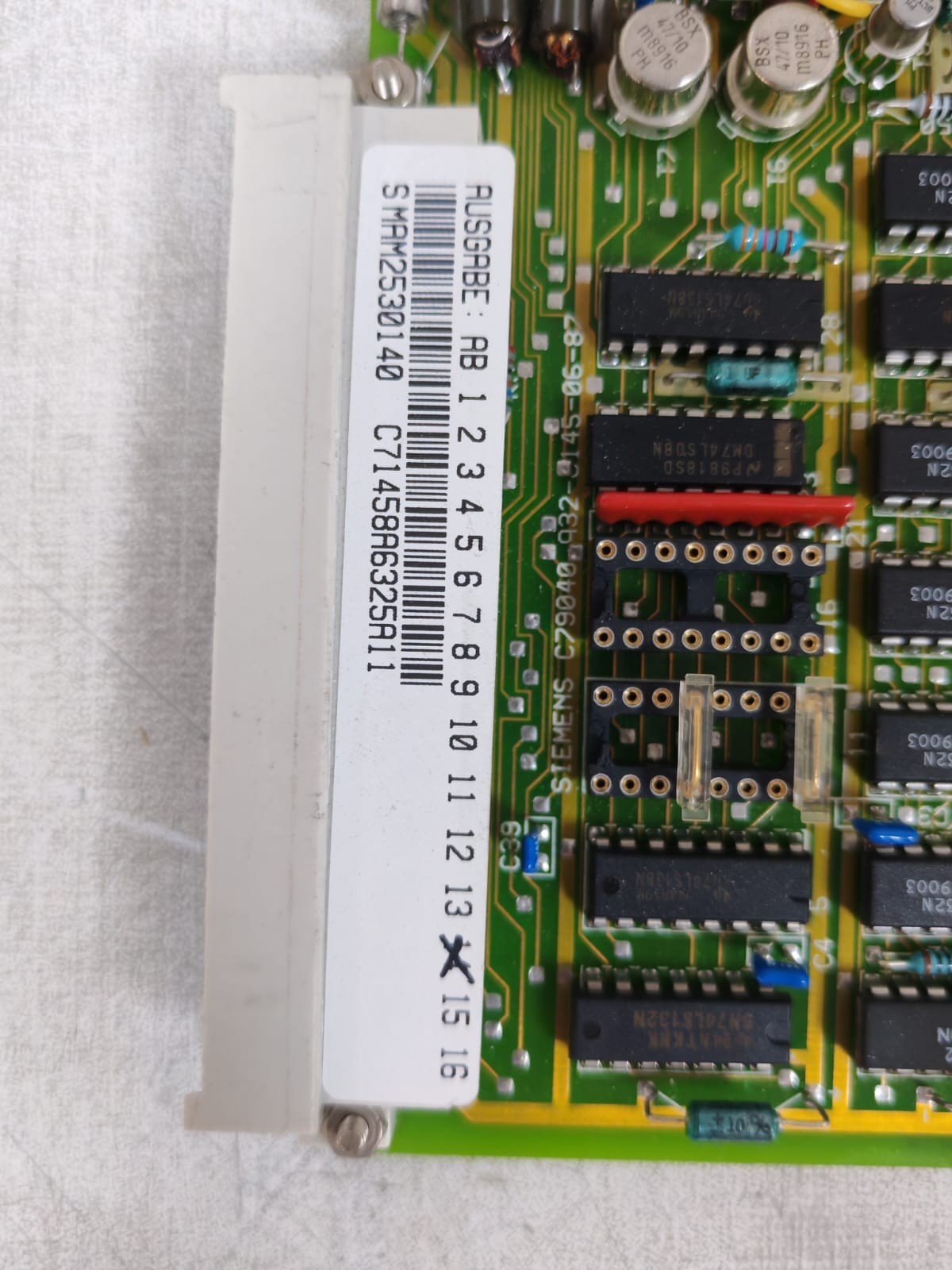 Siemens C71458-A6325-A11 SIEMENS C71458-A6325-A11 TRANSCEIVER MODULE SINAUT 8 SYSTEM 8