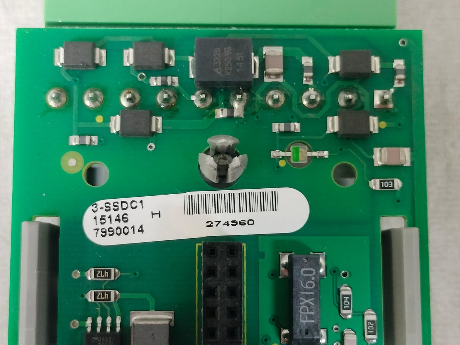 EDWARDS EST 3-SSDC1 EDWARDS EST 3-SSDC1 SINGLE SIGNATURE DRIVER CONTROLLER BOARD 3