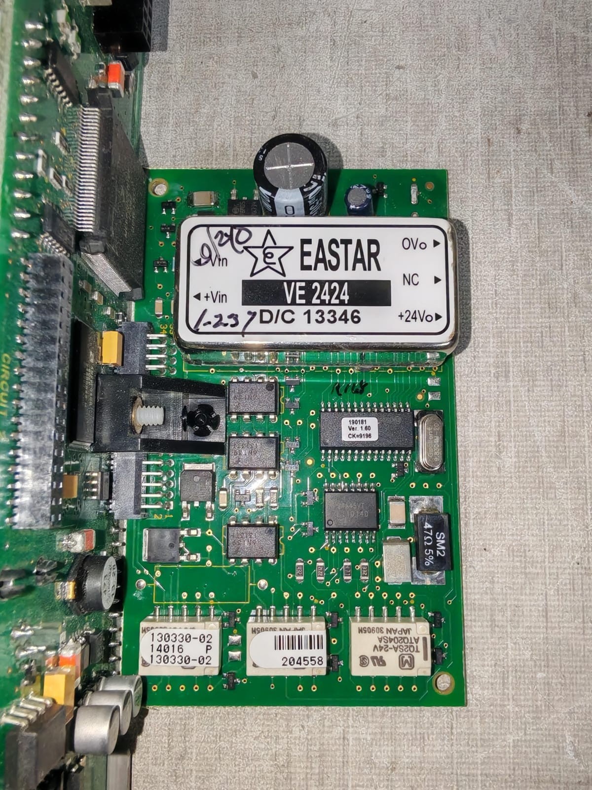 EDWARDS EST 3-SSDC1 EDWARDS EST 3-SSDC1 SINGLE SIGNATURE DRIVER CONTROLLER BOARD 9