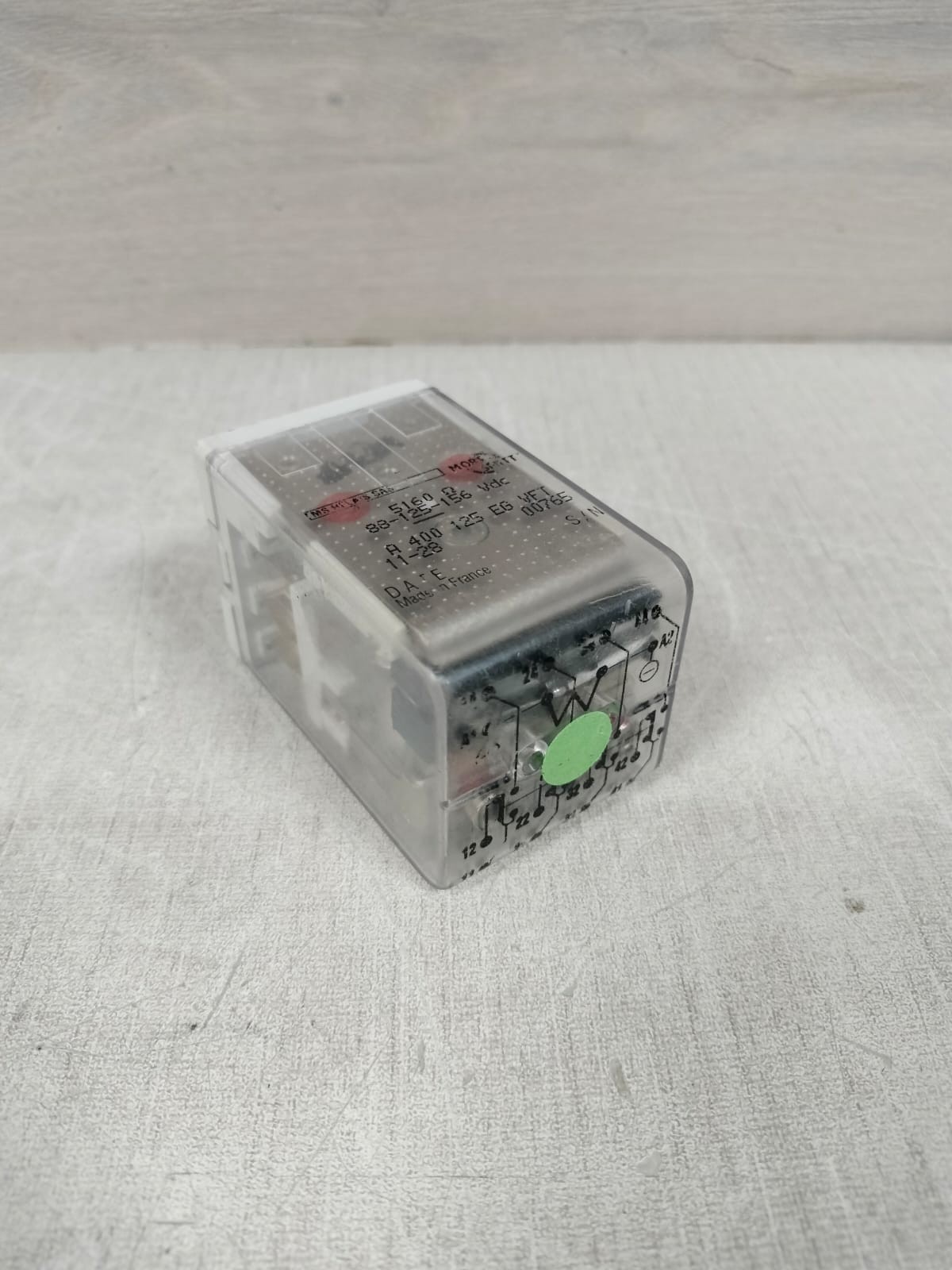 Mors Smitt RELAY-125 MORS SMITT A 400 125 EG VFT HEAVY-DUTY COMPACT RELAY 125-156VDC 3