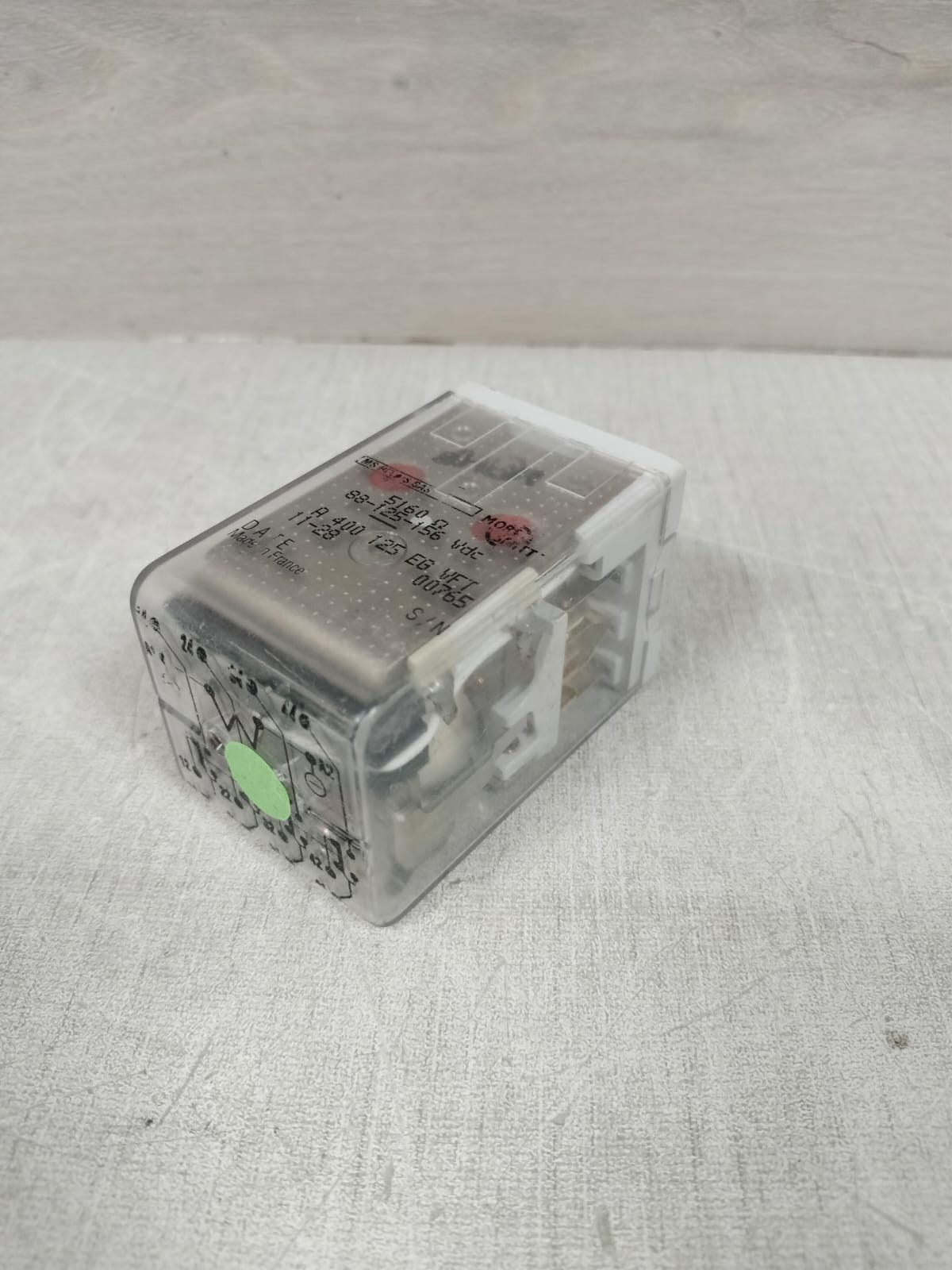 Mors Smitt RELAY-125 MORS SMITT A 400 125 EG VFT HEAVY-DUTY COMPACT RELAY 125-156VDC 4