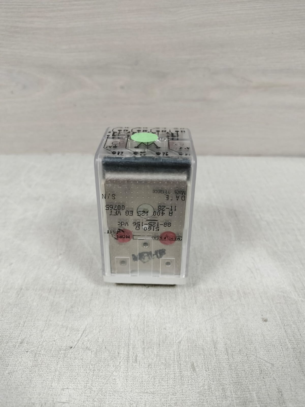 Mors Smitt RELAY-125 MORS SMITT A 400 125 EG VFT HEAVY-DUTY COMPACT RELAY 125-156VDC 8