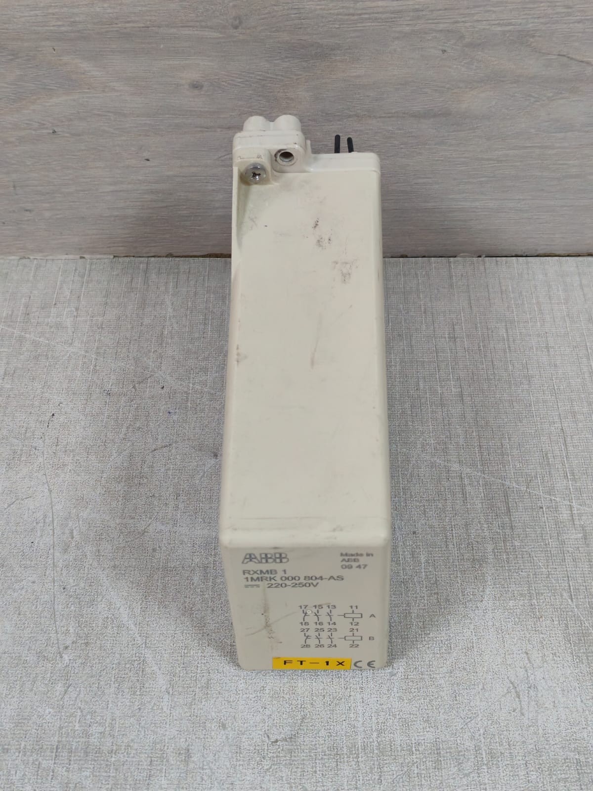 ABB RXMB 1 1MRK 000 804-AS ABB RXMB 1 1MRK 000 804-AS RELAY 220-250V 8