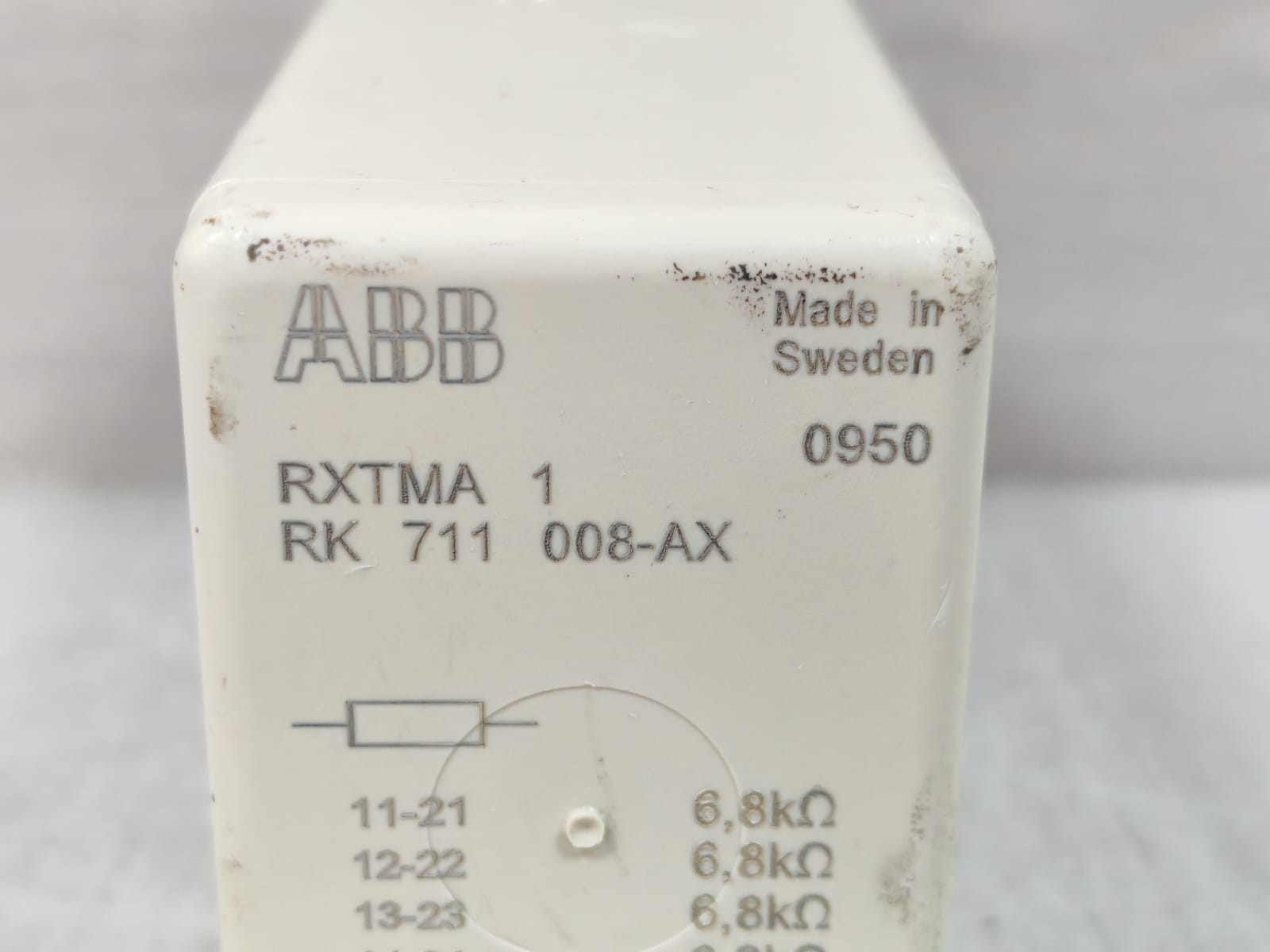 ABB RK-711-008 ABB RXTMA 1 RK 711 008-AX RELAY 2
