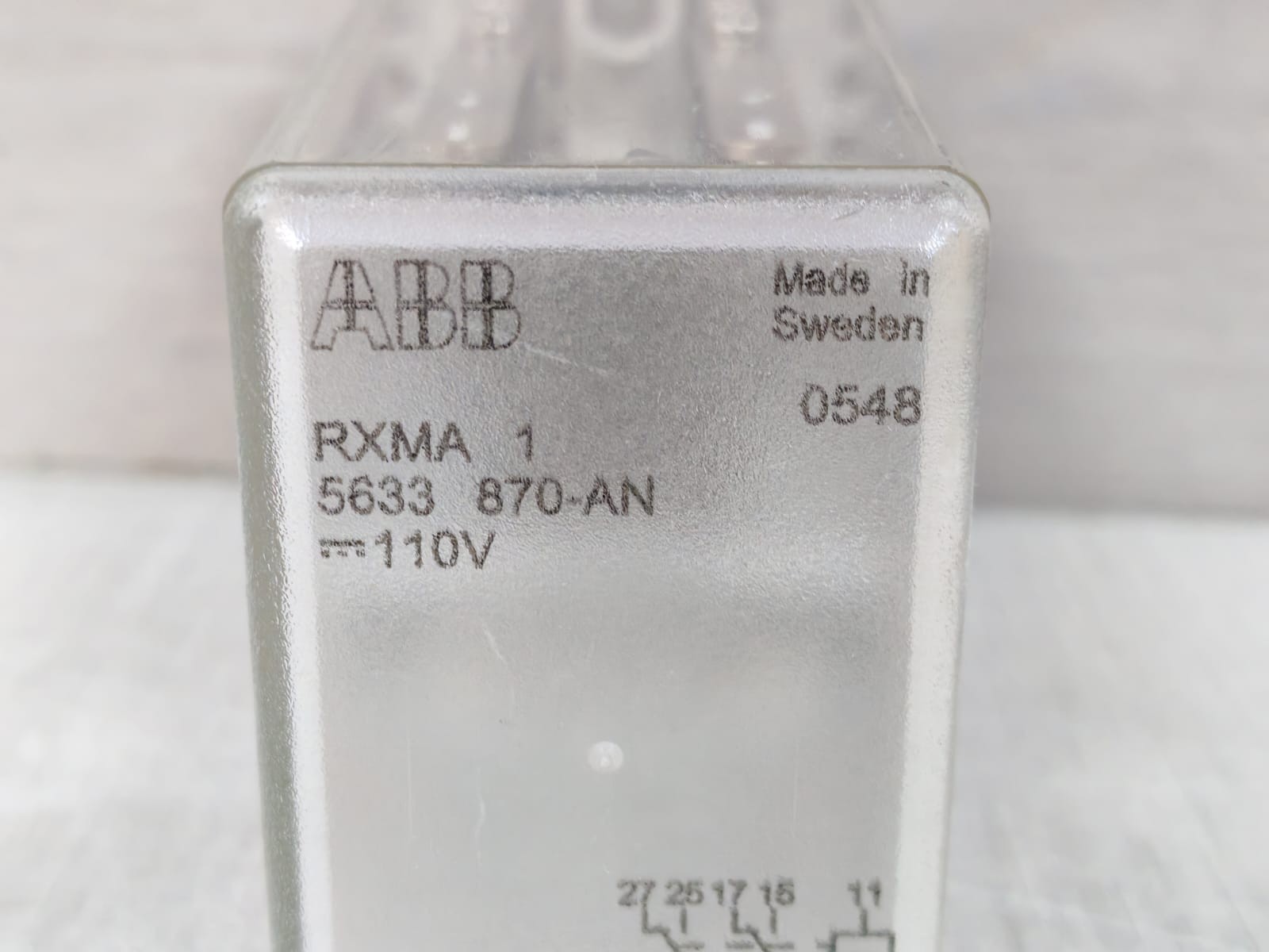 ABB 870-AN ABB RXMA 1 5633 870-AN RELAY 110V 2