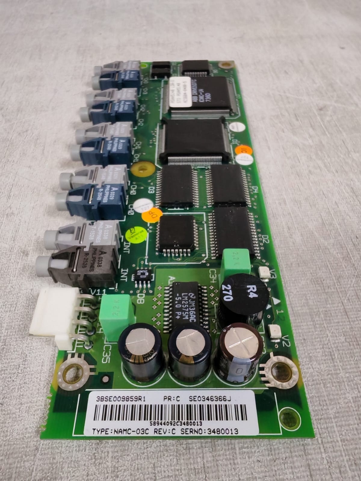 ABB NAMC-03C ABB NAMC-03C REV.C / 3BSC980004R285 / 3BSE009859R1 CONTROL BOARD NO SOFTWARE 5