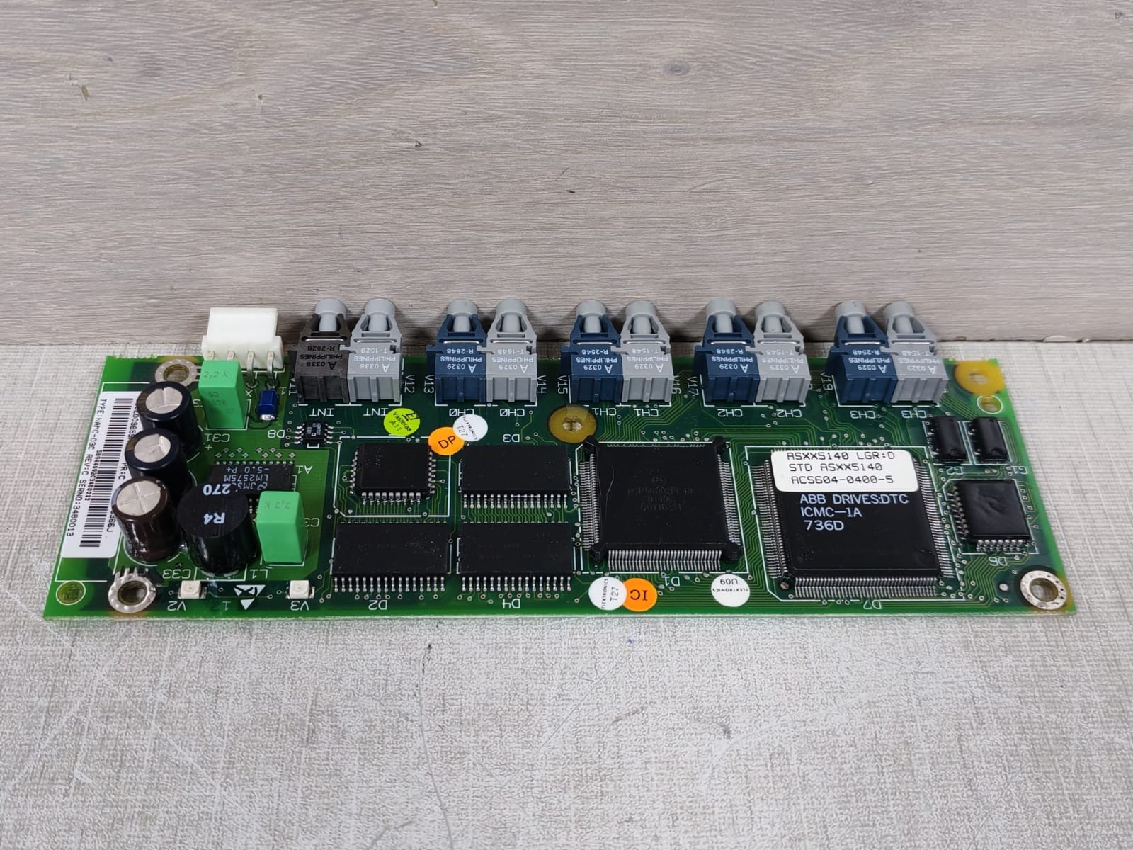 ABB NAMC-03C ABB NAMC-03C REV.C / 3BSC980004R285 / 3BSE009859R1 CONTROL BOARD NO SOFTWARE 10