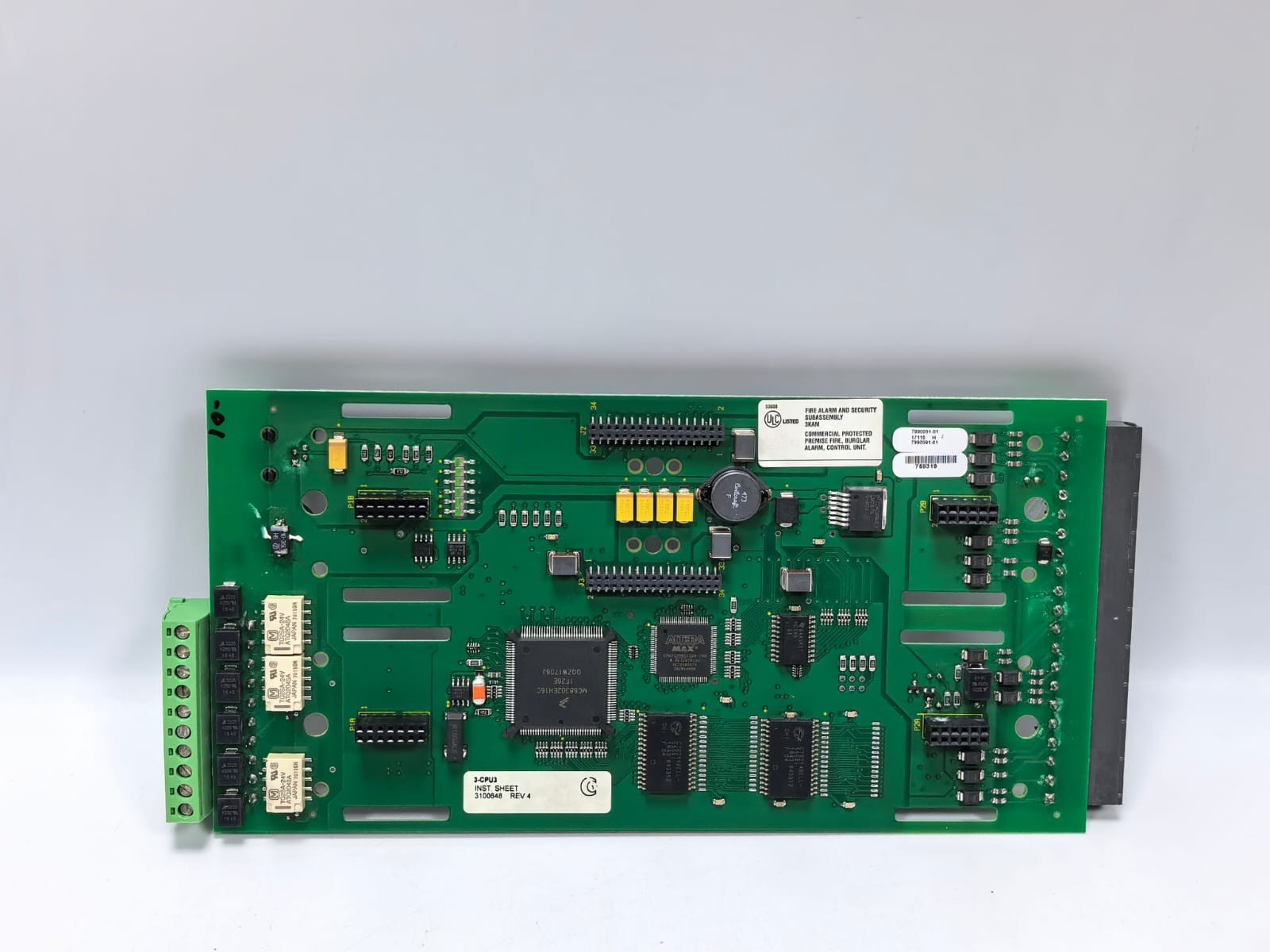 EDWARDS EST REV-03 EDWARDS EST 3-CPU3 CENTRAL PROCESSOR UNIT MODULE 2990091 REV 03 2