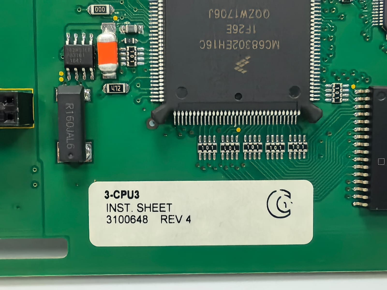 EDWARDS EST REV-03 EDWARDS EST 3-CPU3 CENTRAL PROCESSOR UNIT MODULE 2990091 REV 03 3