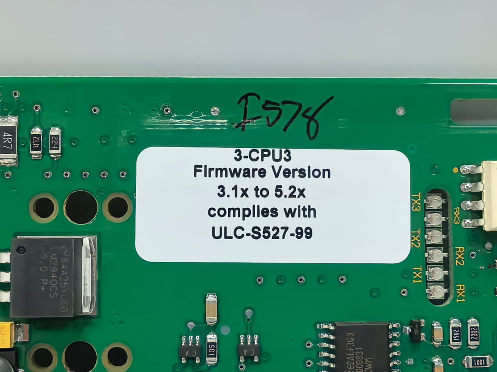 EDWARDS EST REV-03 EDWARDS EST 3-CPU3 CENTRAL PROCESSOR UNIT MODULE 2990091 REV 03 5
