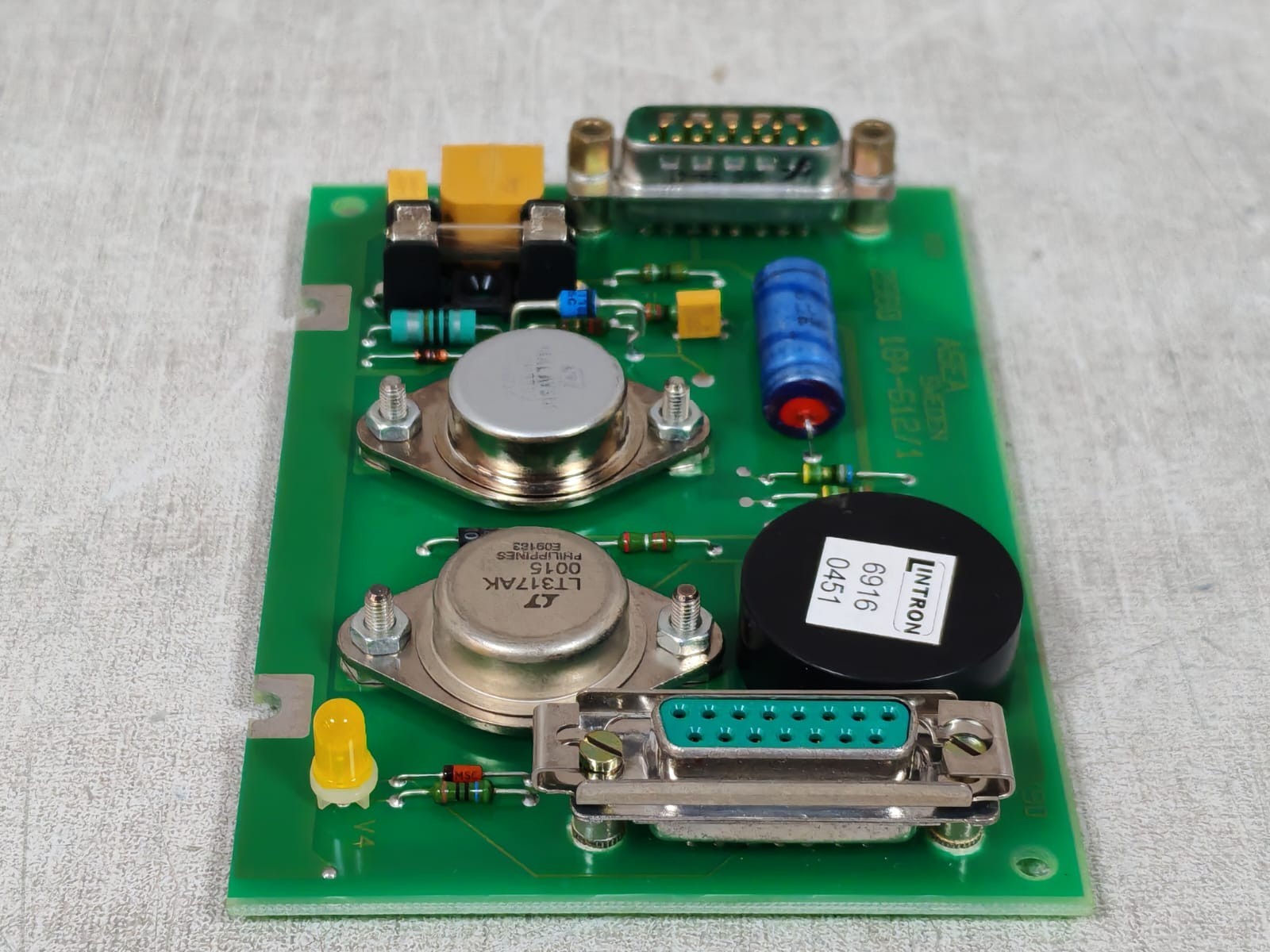 ABB BOARD-2668-184 ABB 57520001-ER COMMUNICATION BOARD 2668 184-612/1 DSTC 190 CONNECTION UNIT 7