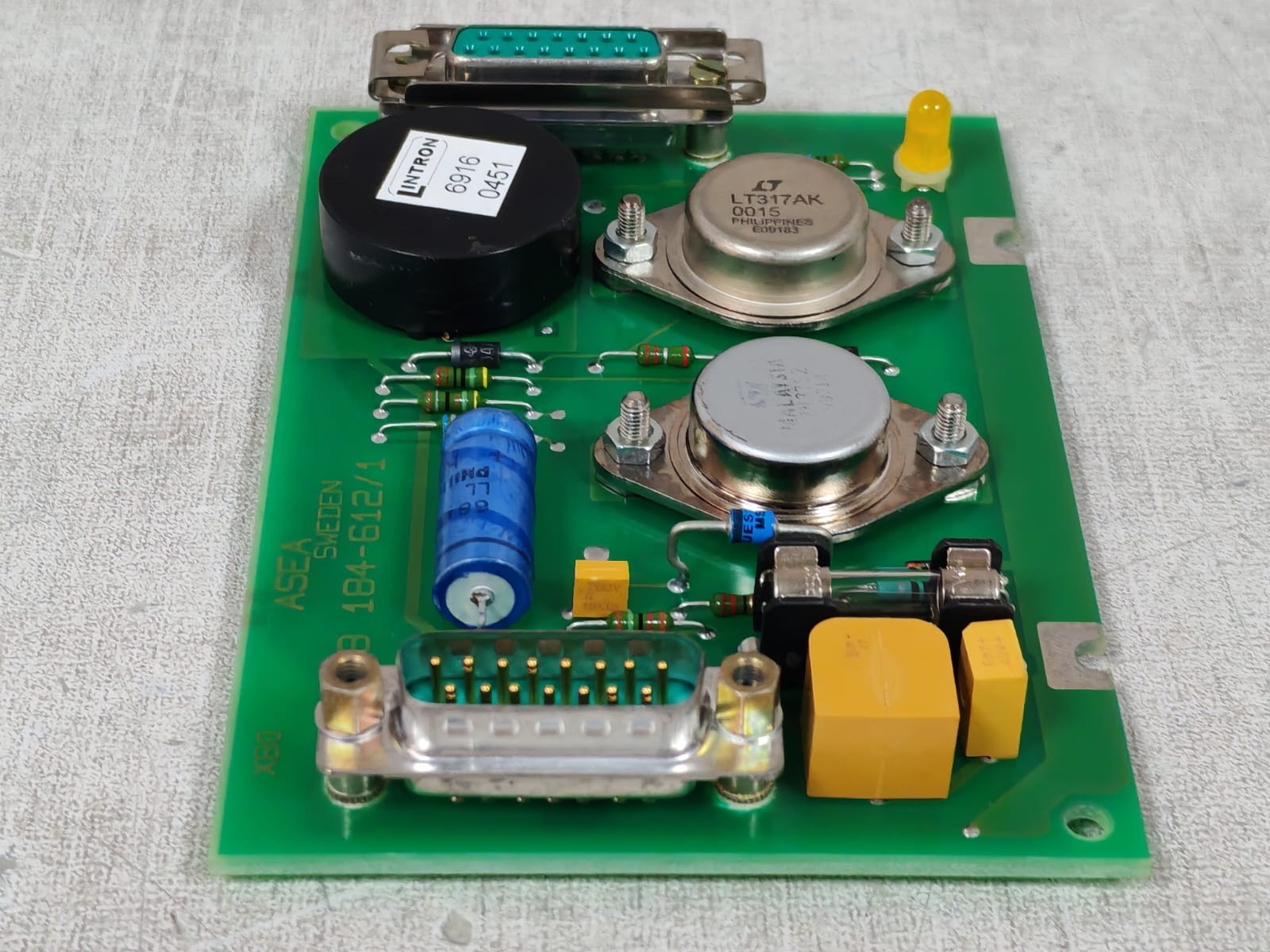 ABB BOARD-2668-184 ABB 57520001-ER COMMUNICATION BOARD 2668 184-612/1 DSTC 190 CONNECTION UNIT 8