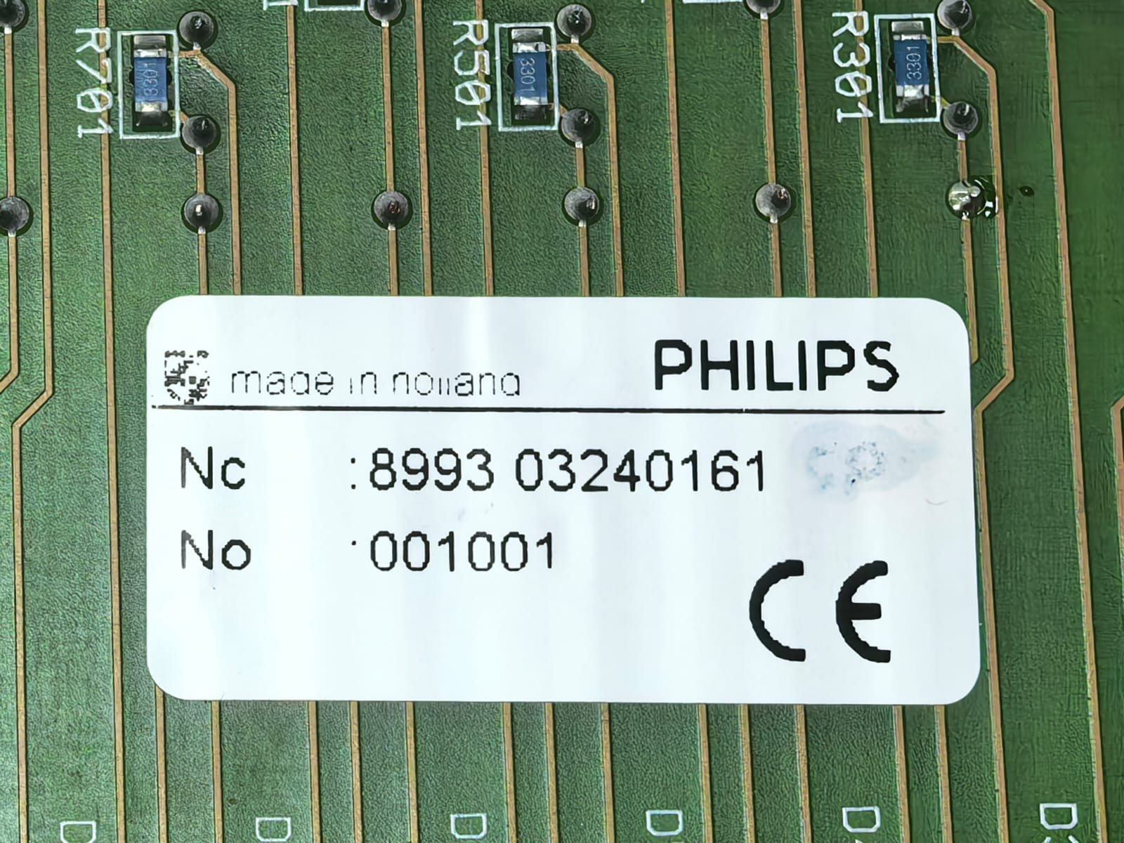 Philips BOARD-8993 PHILIPS CE2856 2-LAYER PCB BOARD 8993 03240161/8222 323 76122 4