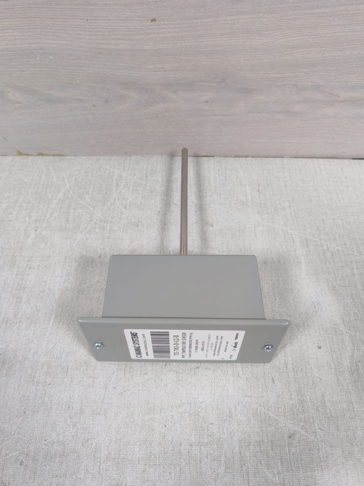 Mamac Systems TE-703-D-12-B MAMAC SYSTEMS TE-703-D-12-B PIPE TEMPERATURE SENSOR 9