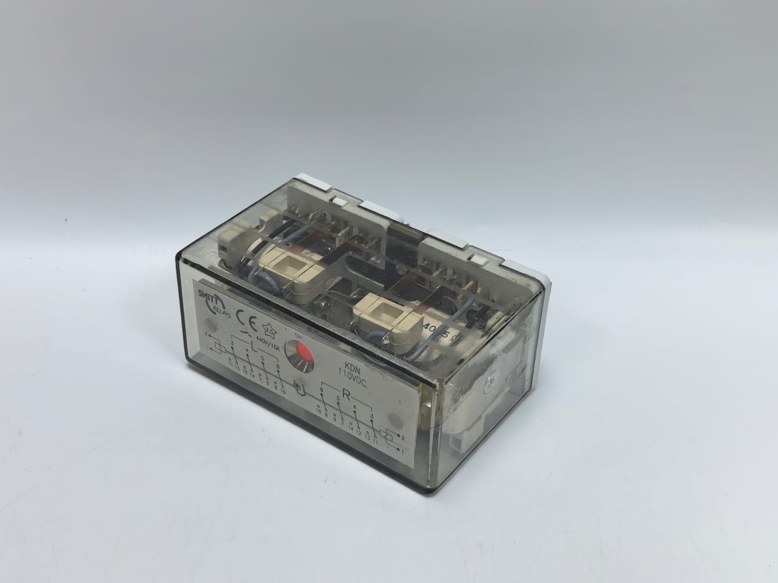Mors Smitt 440V/10A SMITT RELAYS KDN 110VDC 440V/10A 9