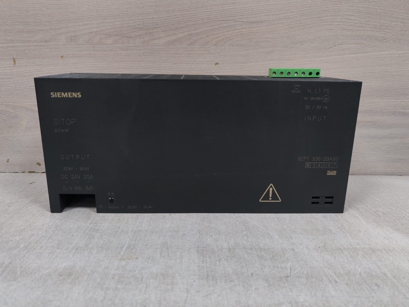 Siemens 6EP1336-2BA00 SIEMENS SITOP 6EP1336-2BA00 POWER SUPPLY AC 120/230V 2