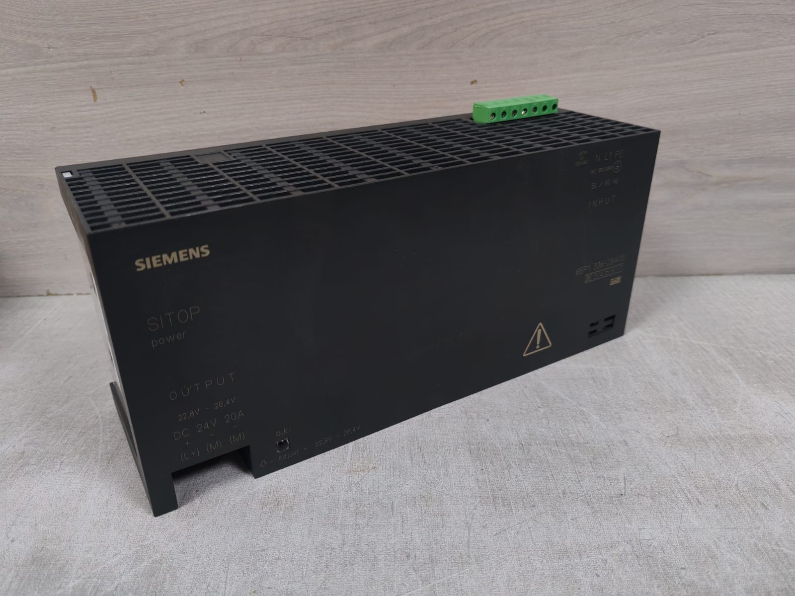 Siemens 6EP1336-2BA00 SIEMENS SITOP 6EP1336-2BA00 POWER SUPPLY AC 120/230V 6