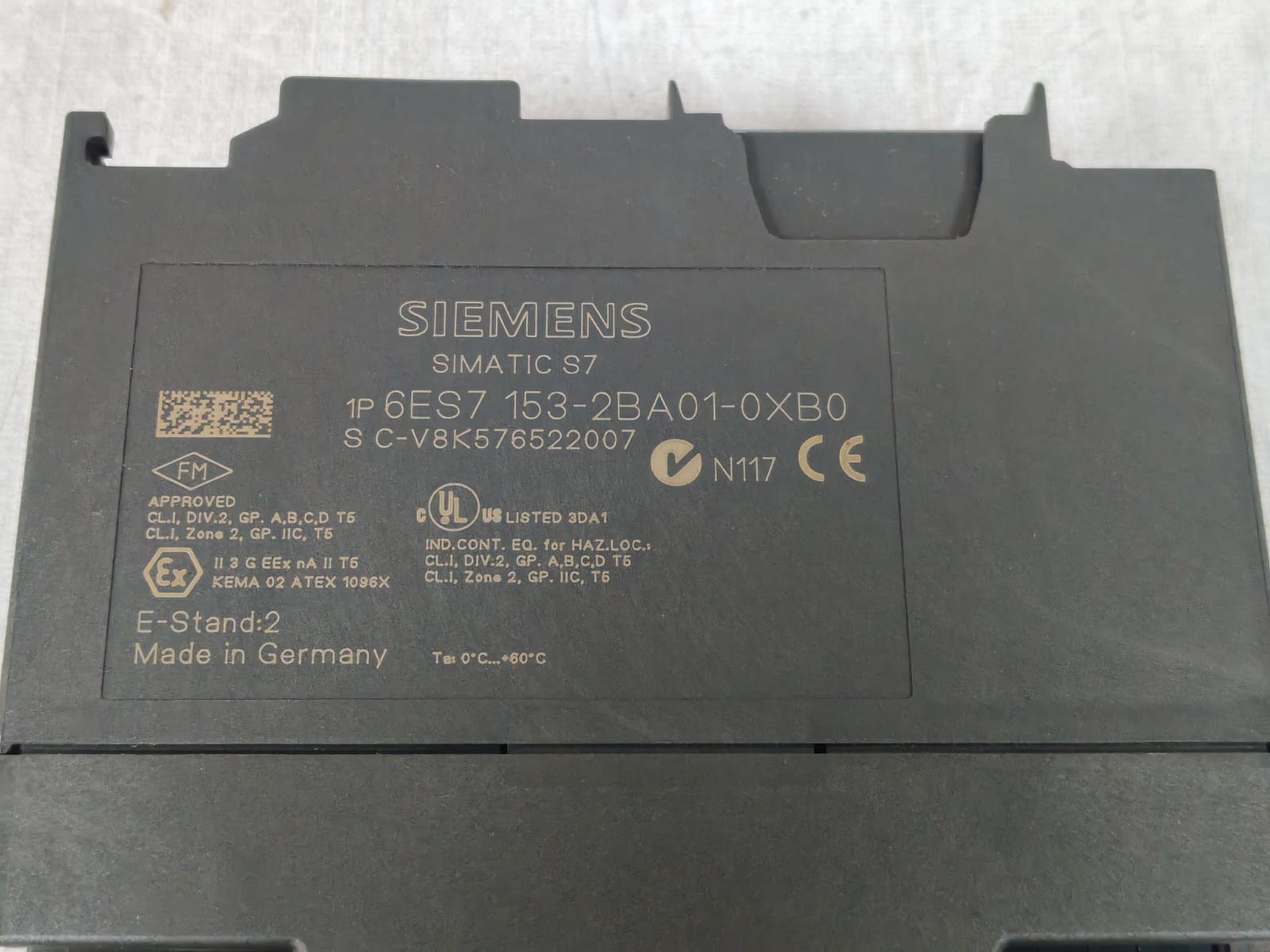 Siemens 6ES7 153-2BA01-0XB0 SIEMENS SIMATIC S7 ET200M/ LINK 6ES7 153-2BA01-0XB0 DP SLAVE INTERFACE MODULE 8