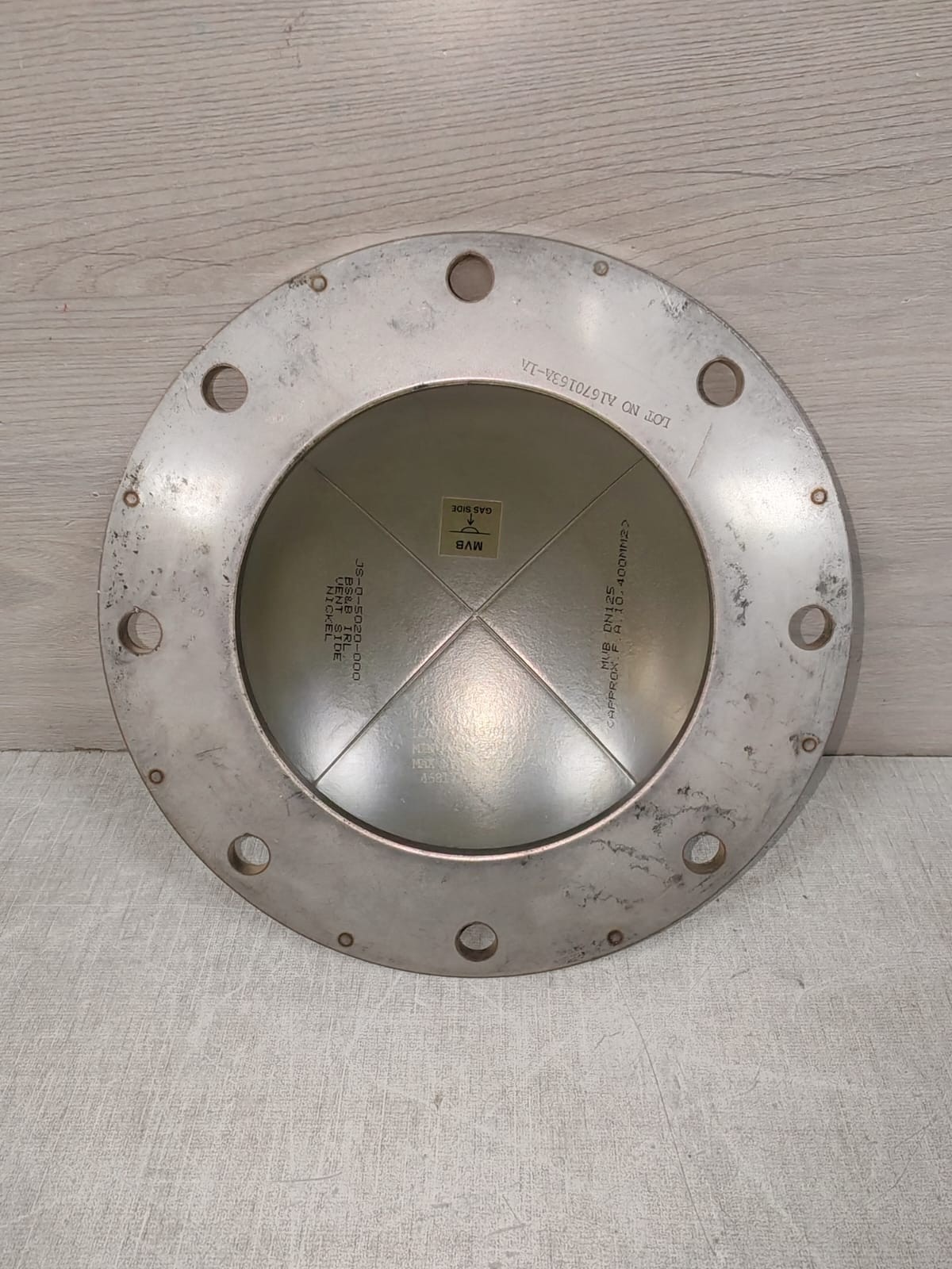 BS & B SAFETY SYSTEM A1670163A-1A BS & B SAFETY SYSTEM A1670163A-1A RUPTURE DISK DEVICES 3