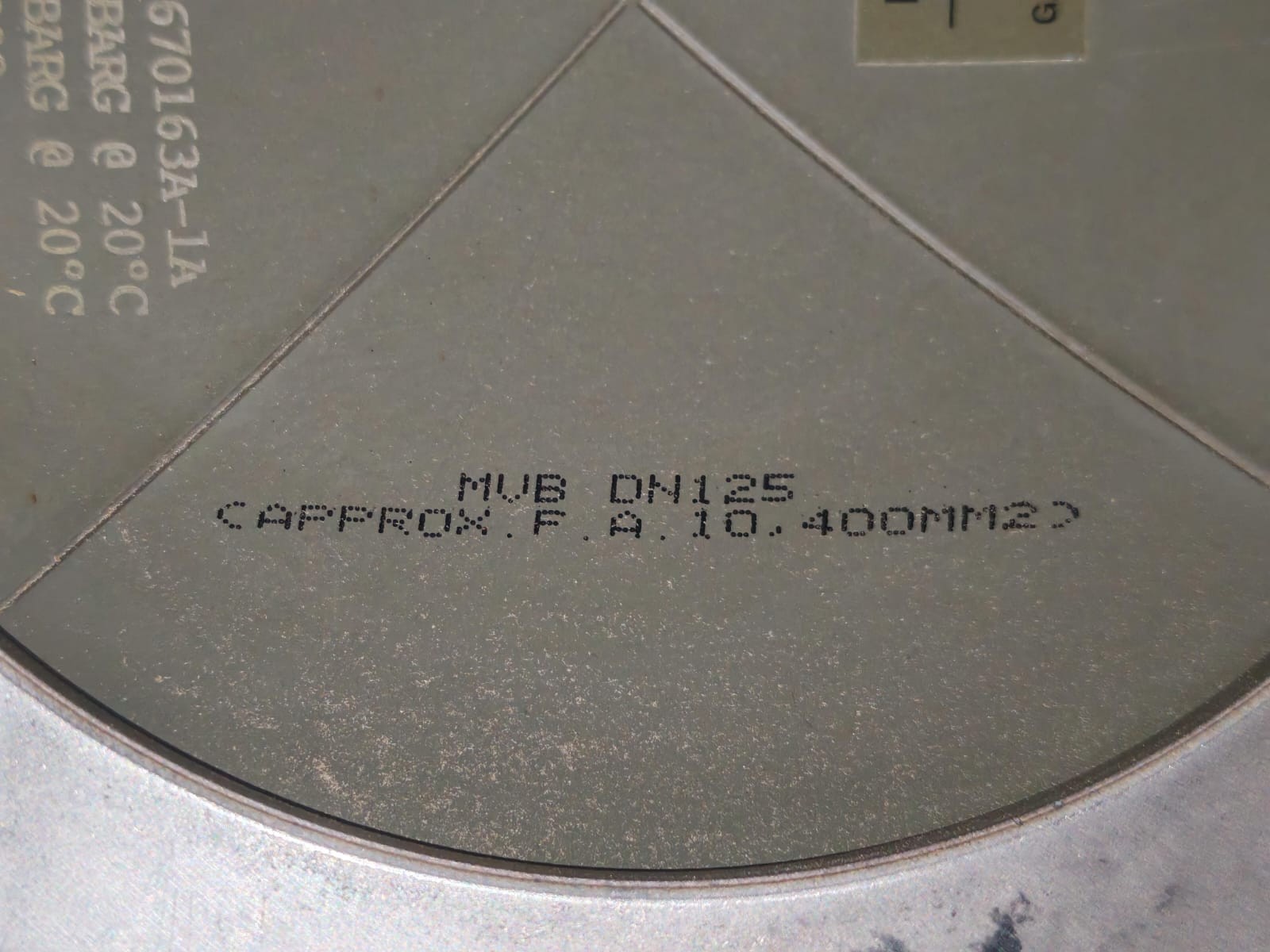 BS & B SAFETY SYSTEM A1670163A-1A BS & B SAFETY SYSTEM A1670163A-1A RUPTURE DISK DEVICES 5