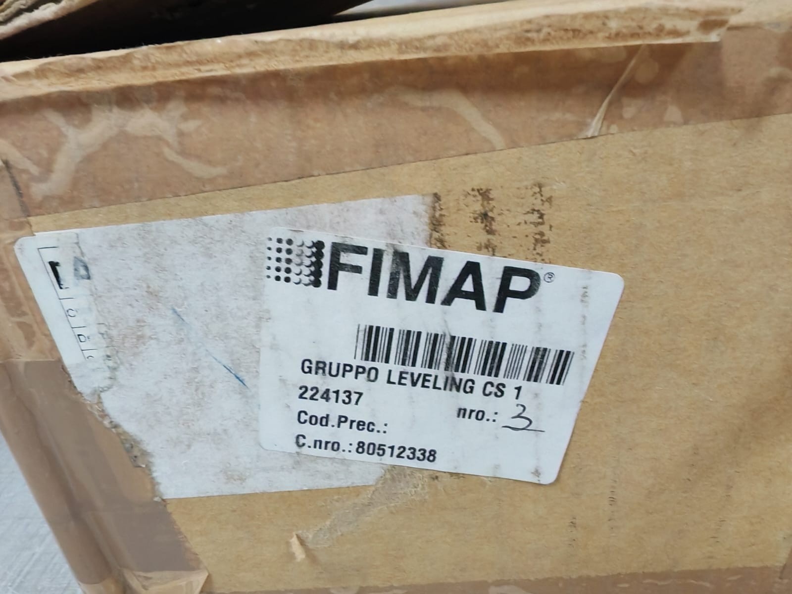 FIMAP 224137 FIMAP GRUPPO LEVELING CS1 224137 WITH VALVE HARNESS 6