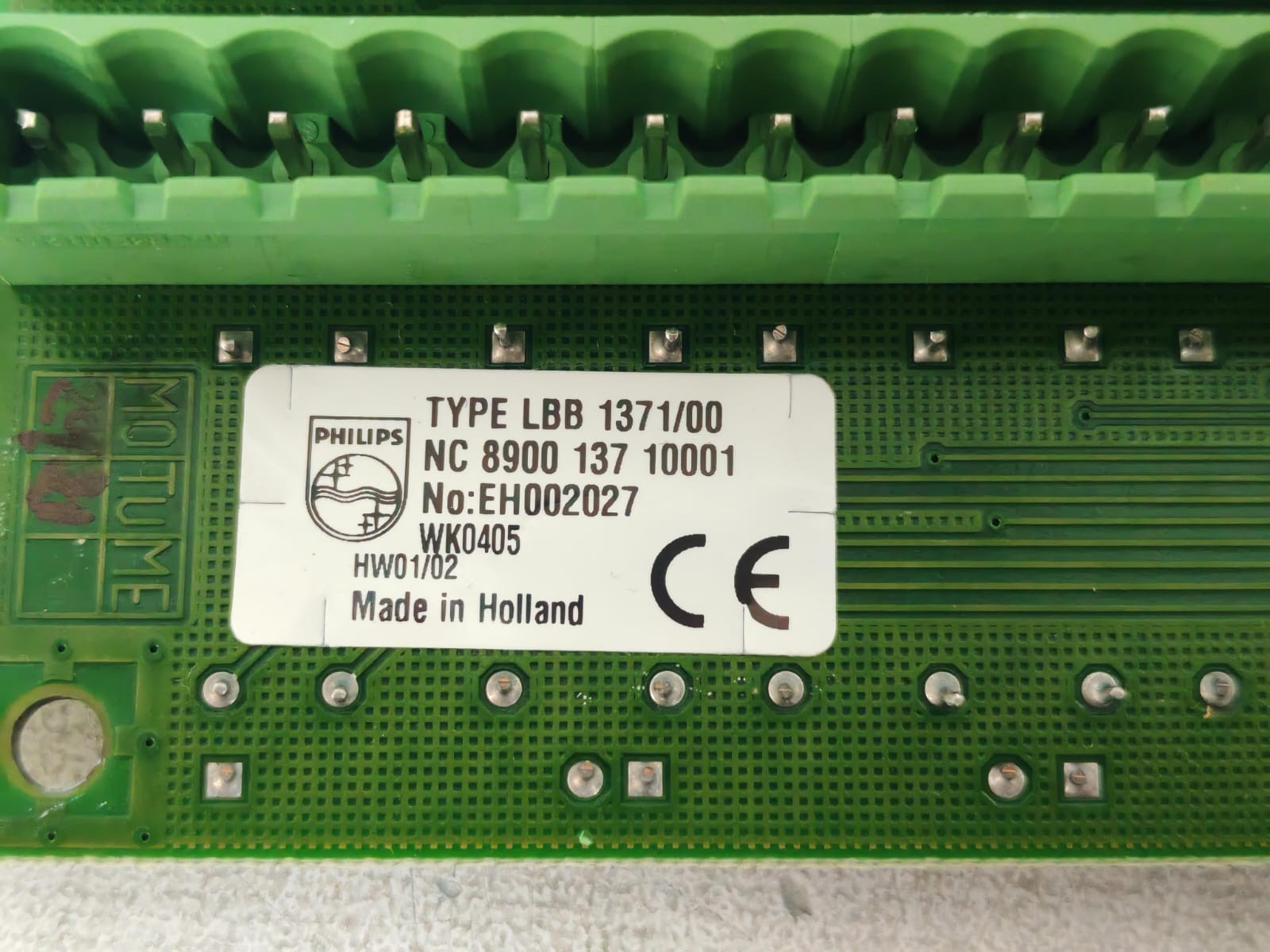 Philips LBB-1371 PHILIPS LBB 1371/00 MATRIX TERMINATION BOARD 4