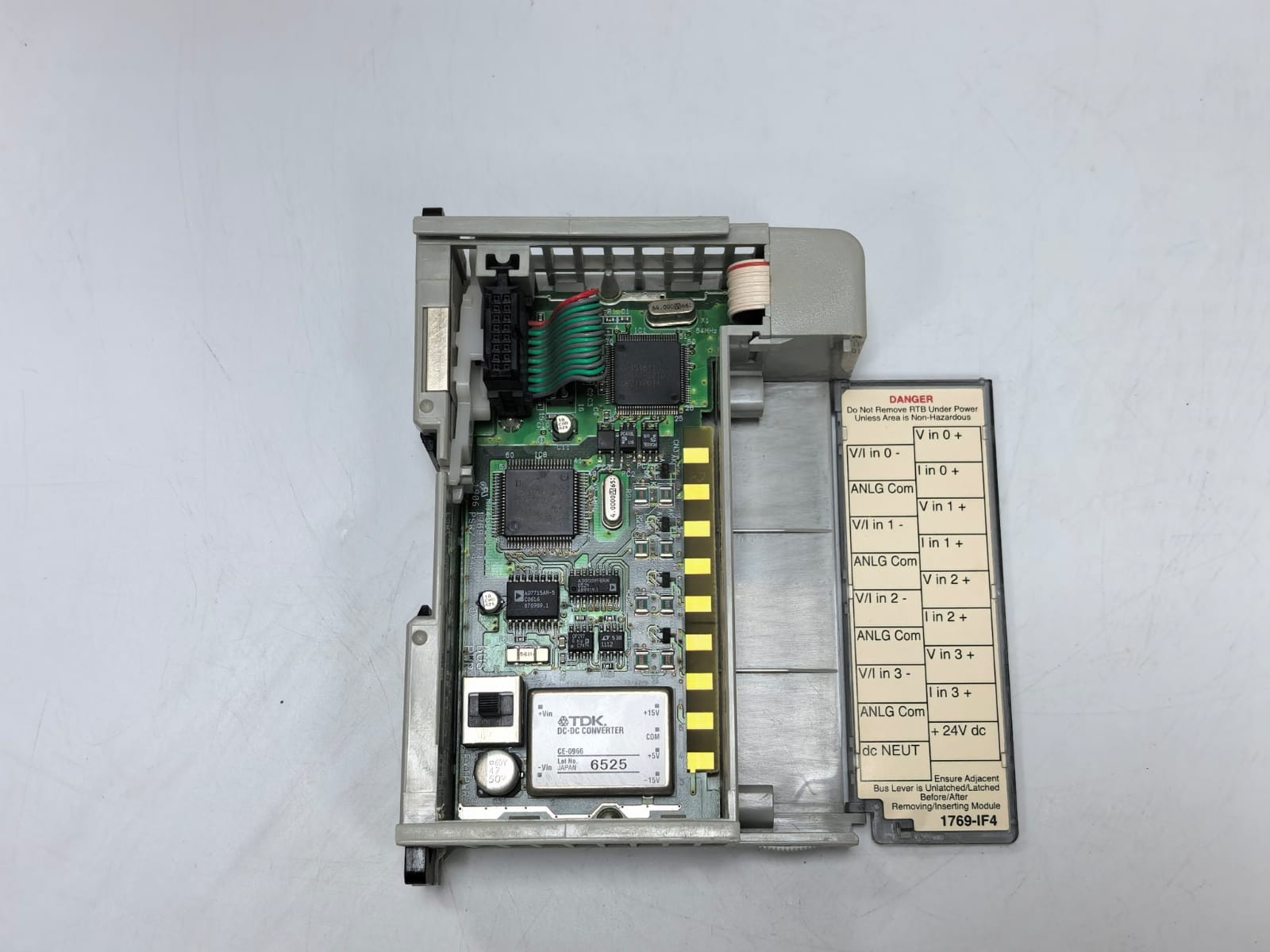 Rockwell Automation 1769-IF4 ALLEN-BRADLEY 1769-IF4 4 CHANL.ANALOG CURRENT/VOLTAGE INPUT SER.B REV.2 2