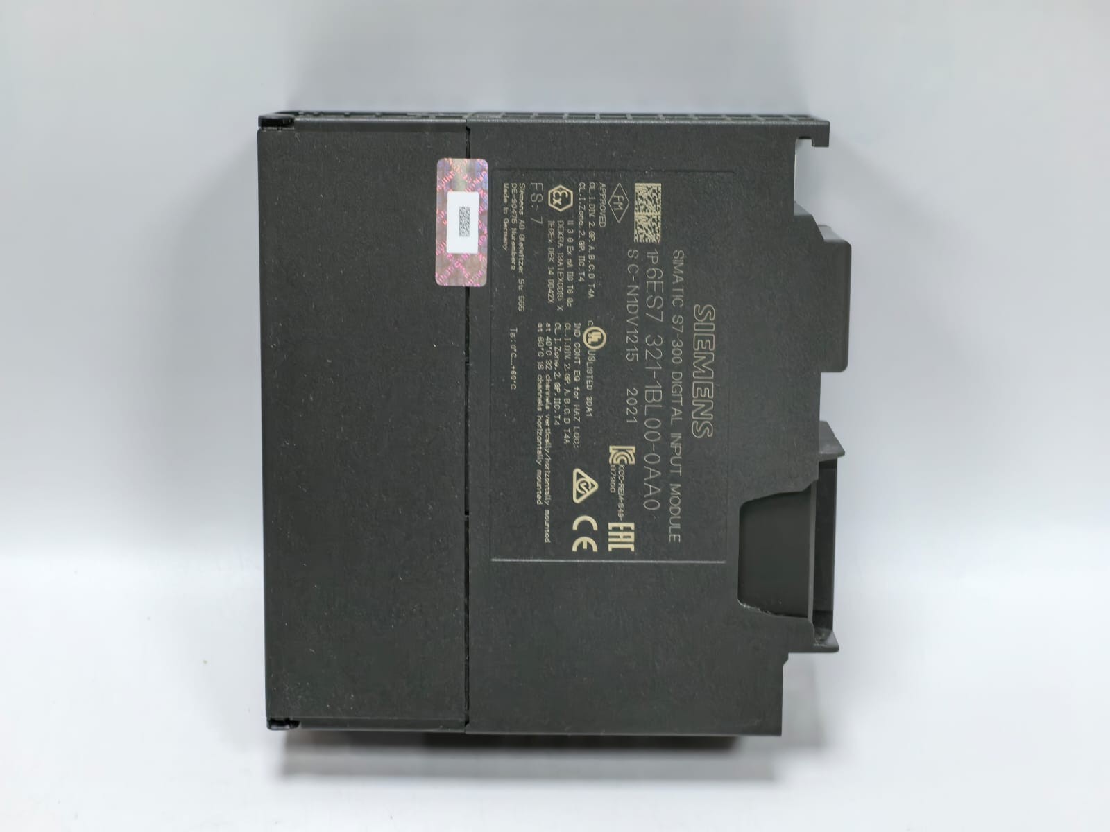 Siemens 6ES7-321-1BL00-0AA0 SIEMENS 6ES7 321-1BL00-0AA0 SIMATIC S7-300 DIGITAL INPUT MODULE 6