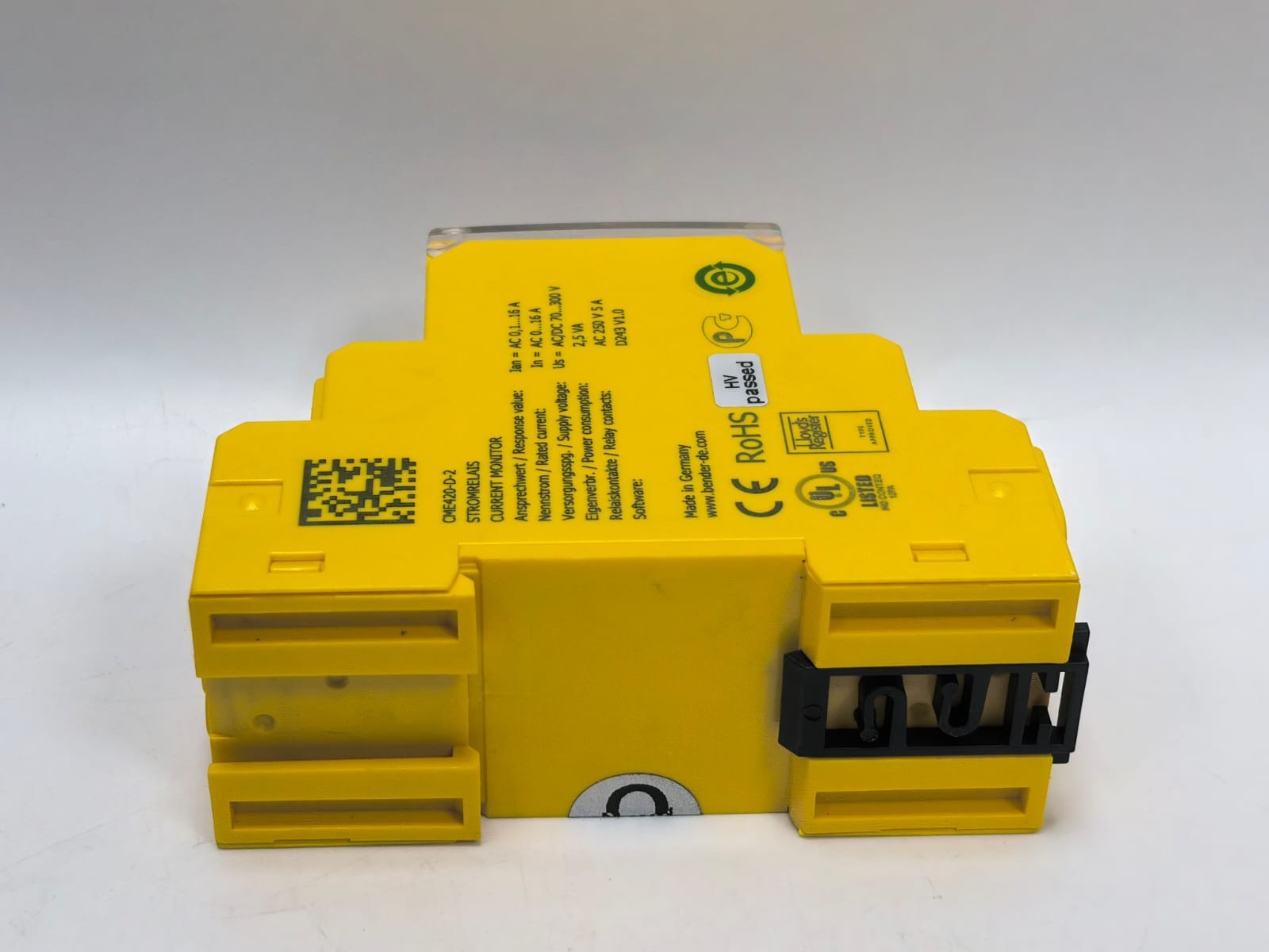 Bender CME420-D-2 BENDER CME420-D-2 CURRENT RELAYS MONITOR 7