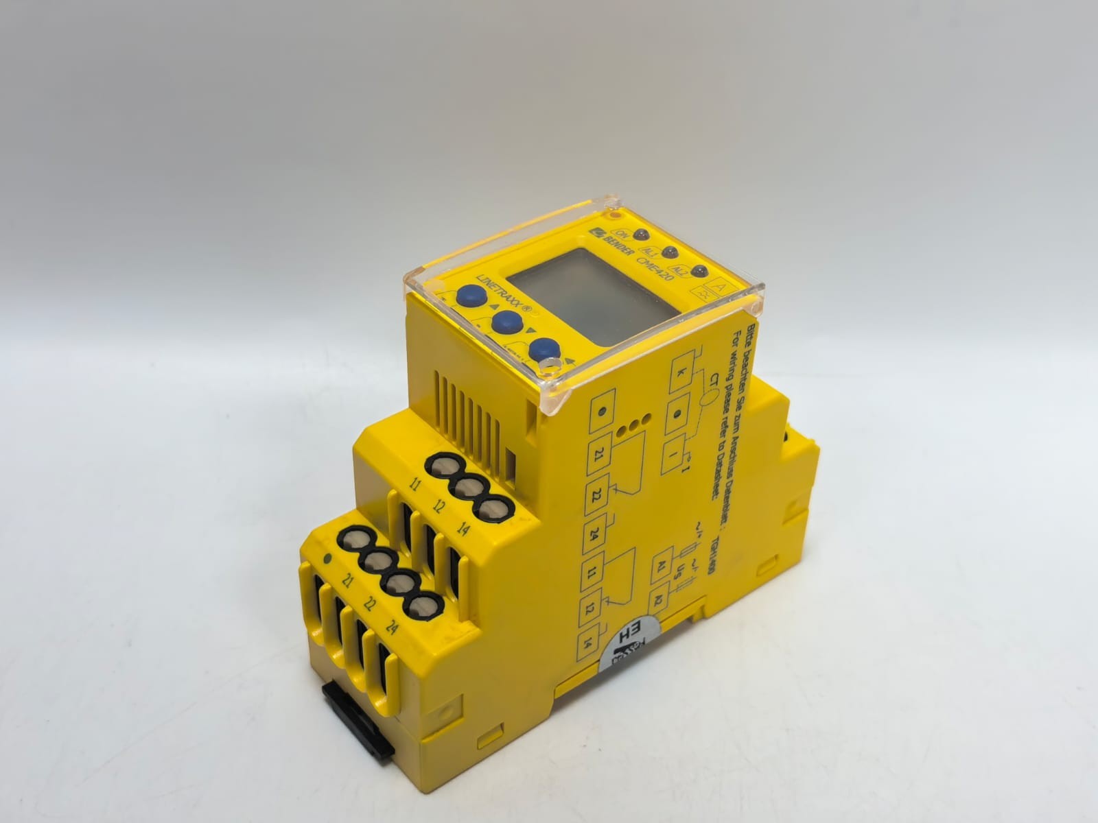 Bender CME420-D-2 BENDER CME420-D-2 CURRENT RELAYS MONITOR 8
