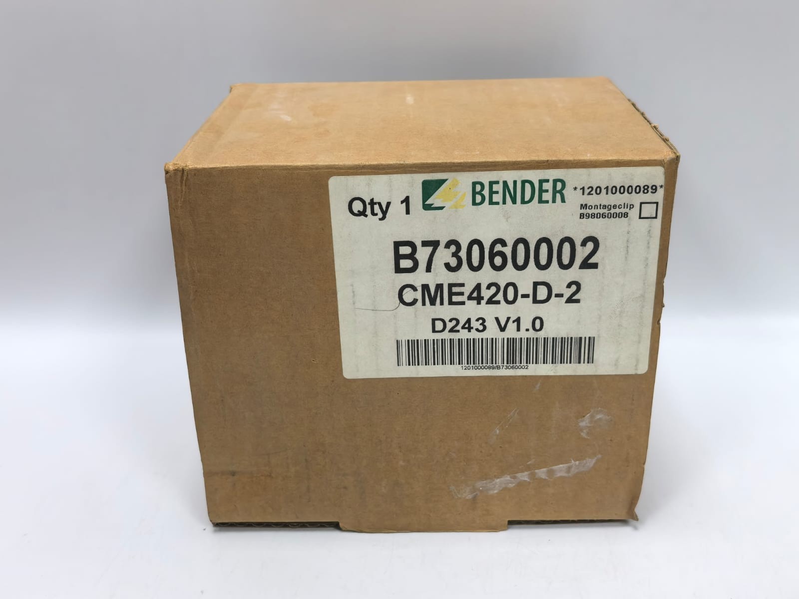 Bender CME420-D-2 BENDER CME420-D-2 CURRENT RELAYS MONITOR 10