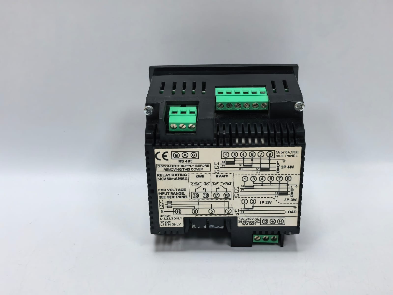CROMPTON INT-1630-L-1-M-010 CROMPTON INT-1630-L-1-M-010 INTEGRA 1630 DIGITAL METERING SYSTEM 9