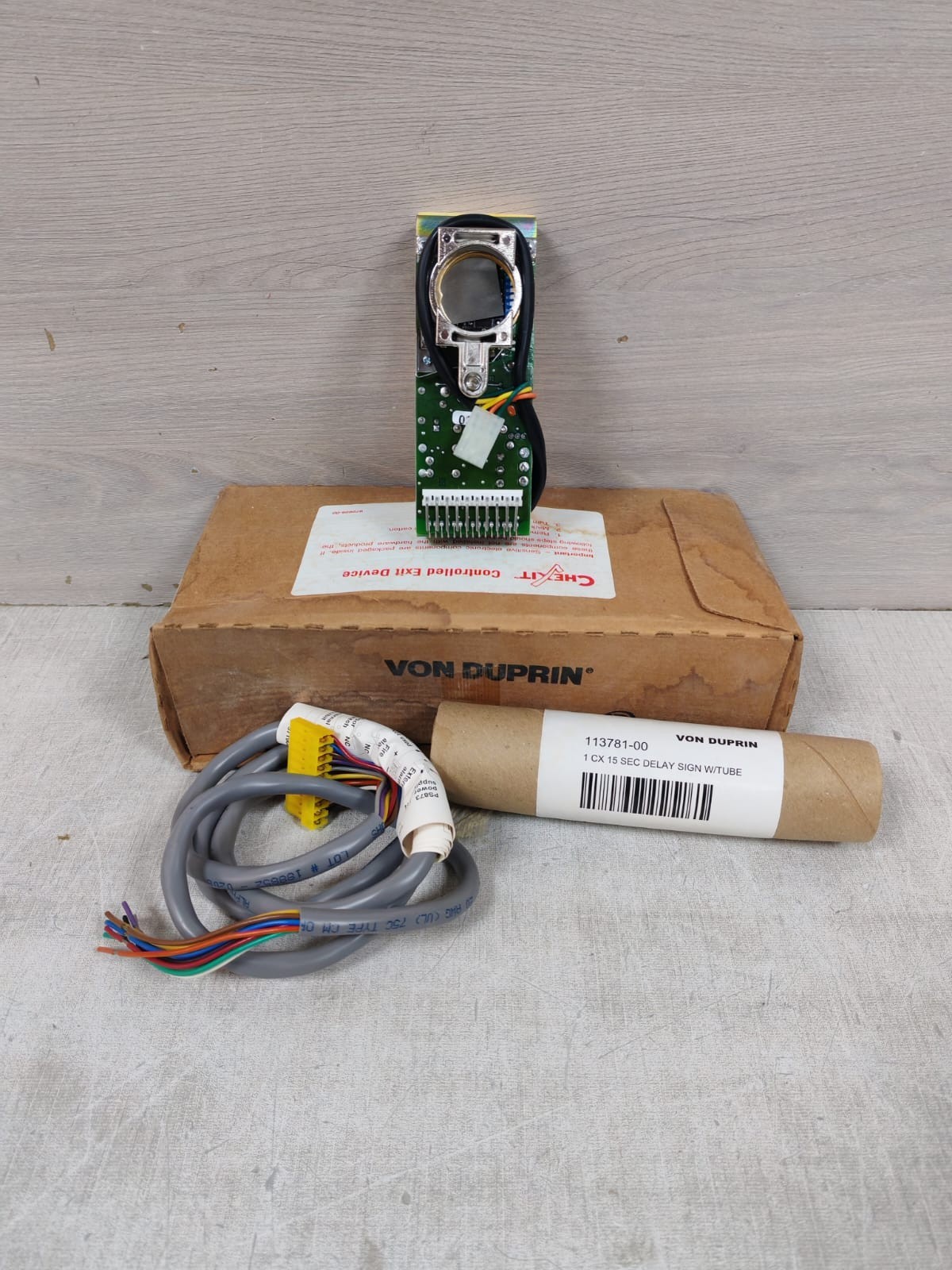 VON DUPRIN CX98/99 112044-00 CHEXIT ELEC ASSY KIT