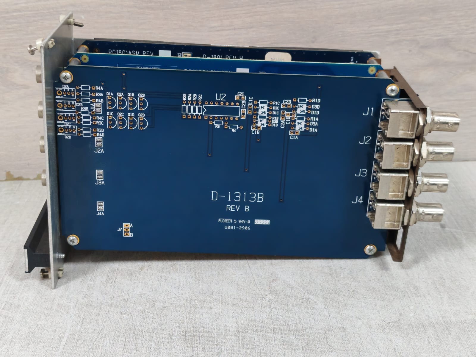 GE VT7420-2DRDT GE IFS VT7420-2DRDT 4 CH DIGITAL VIDEO TRANSMITTER + 2 CH DATA TRANSCIEVER 6