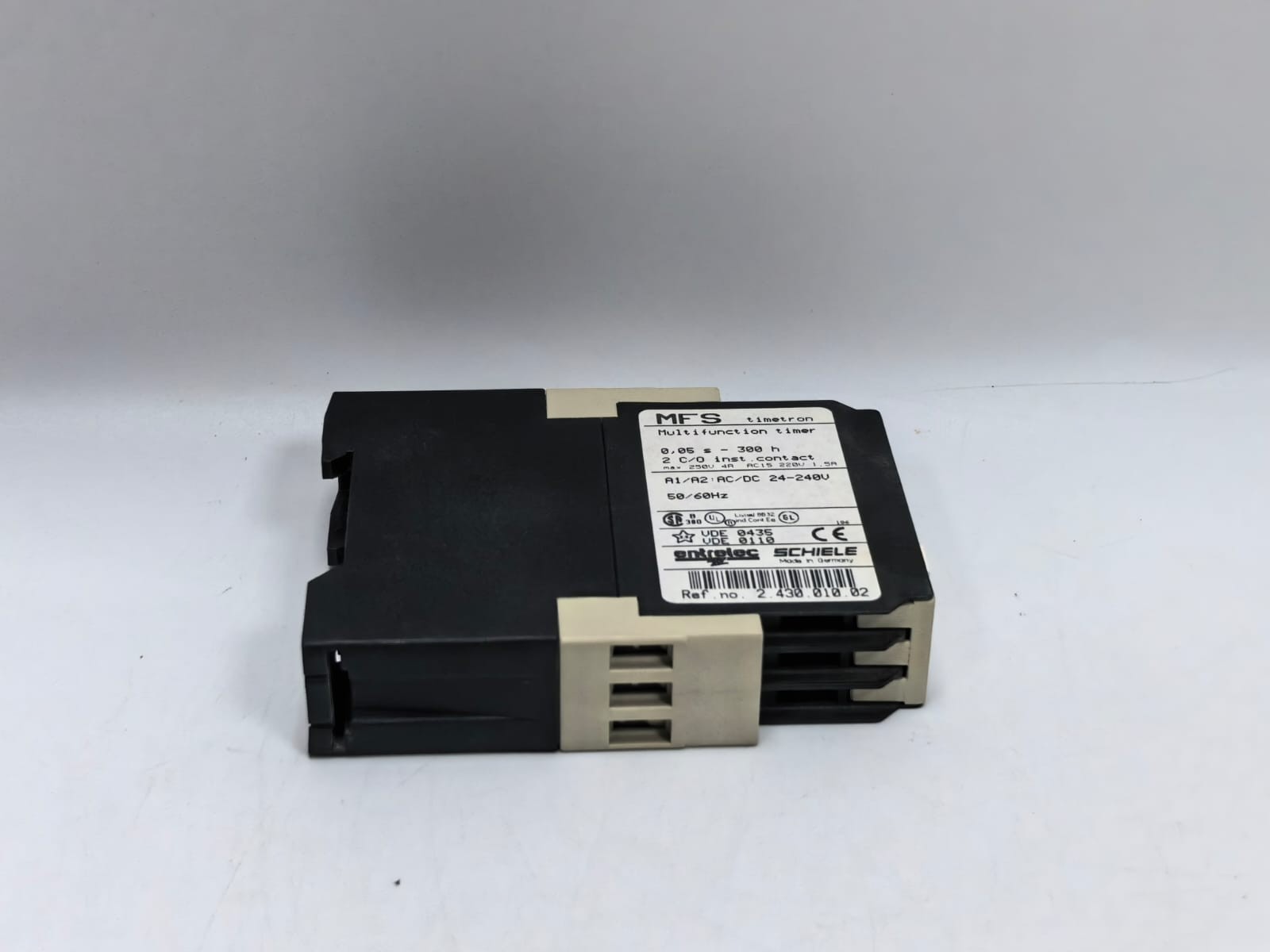 ENTRELEC SCHIELE TIMER-24 ENTRELEC SCHIELE MFS TIMETRON MULTIFUNCTION TIMER 24-240V 50-60Hz 5