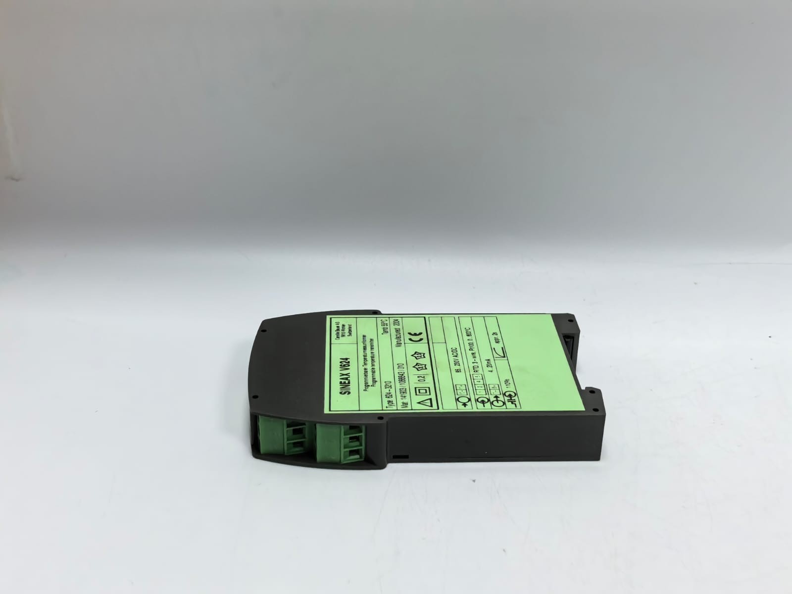 Camille Bauer V624 CAMILLE BAUER AG SINEAX V624 PROGRAMMABLE TEMPERATURE TRANSMITTER 624-3210 6