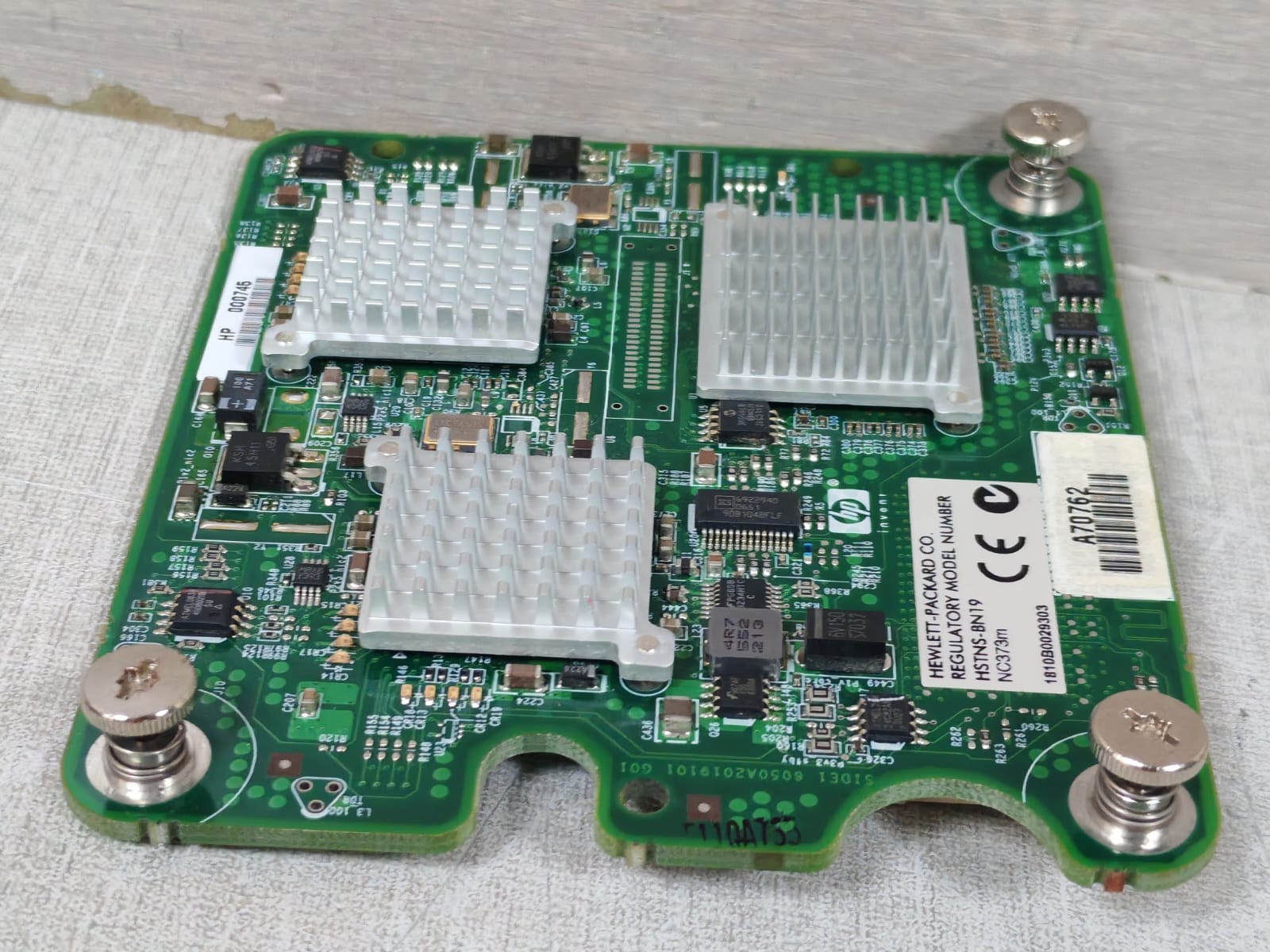 HEWLETT-PACKARD HSTNS-BN19, HSTNS-BN19 NC373M HP HEWLETT-PACKARD HSTNS-BN19 NC373m CARD 2