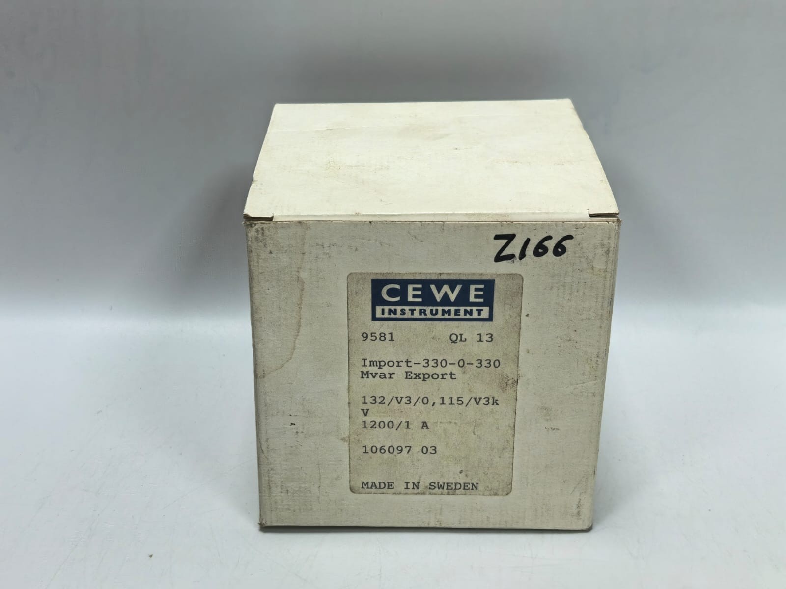 cewe QL13 CEWE INSTRUMENTS QL13 IMPORT-330-0-330 MVAR EXPORT 10